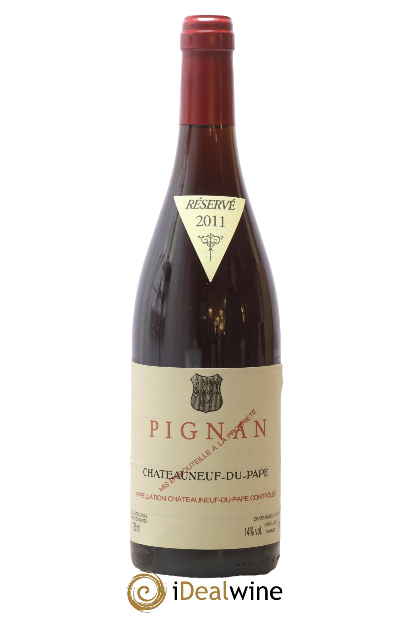 Châteauneuf-du-Pape Pignan Emmanuel Reynaud 2011 - Lot de 1 bouteille - 0