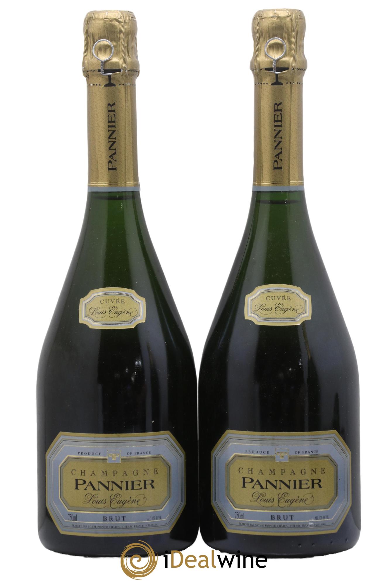 Champagne Pannier Cuvée Louis Eugene Pannier - Posten von 2 Flaschen - 0