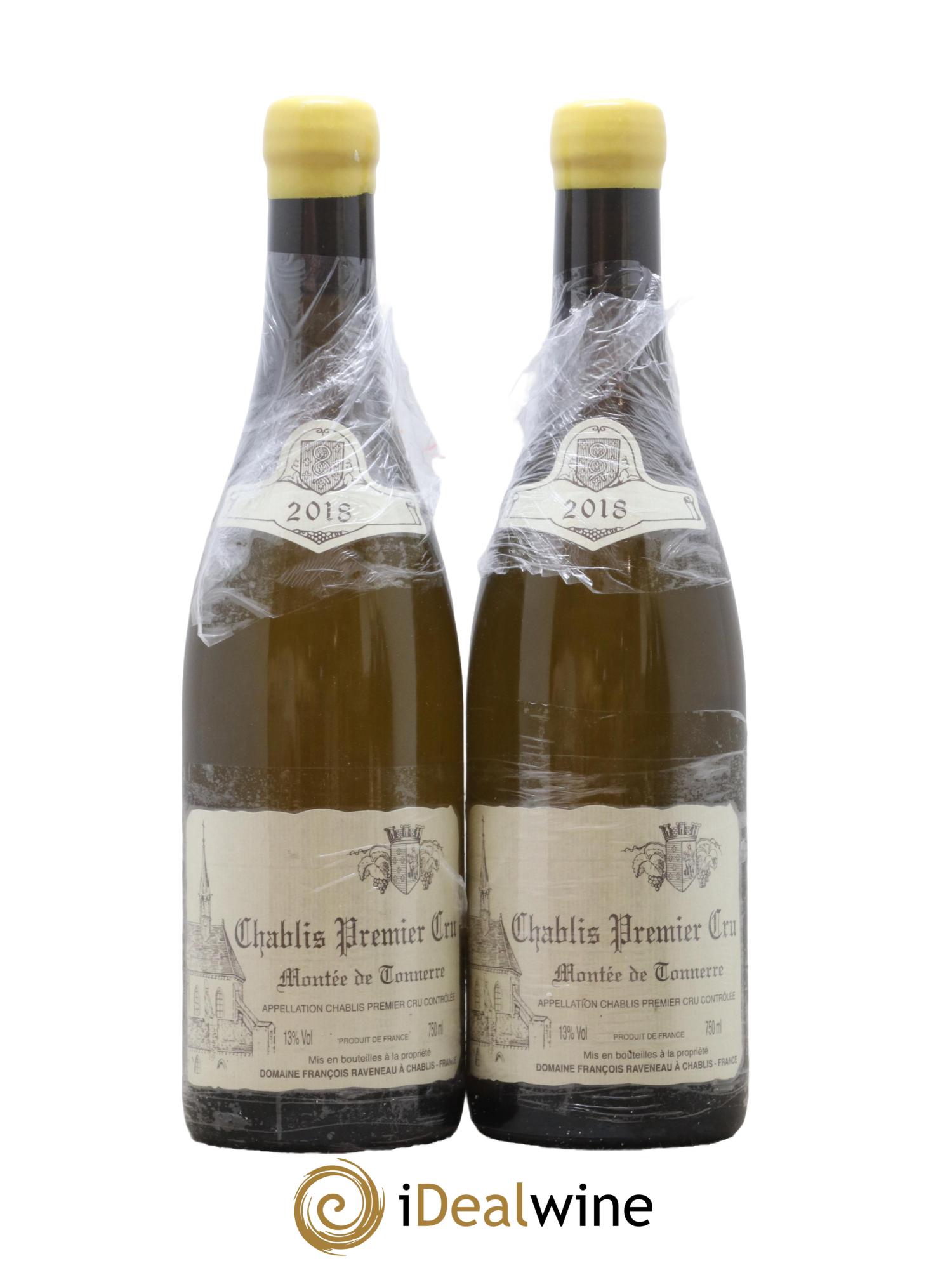 Chablis 1er Cru Montée de Tonnerre Raveneau (Domaine) 2018 - Lot de 2 bouteilles - 0