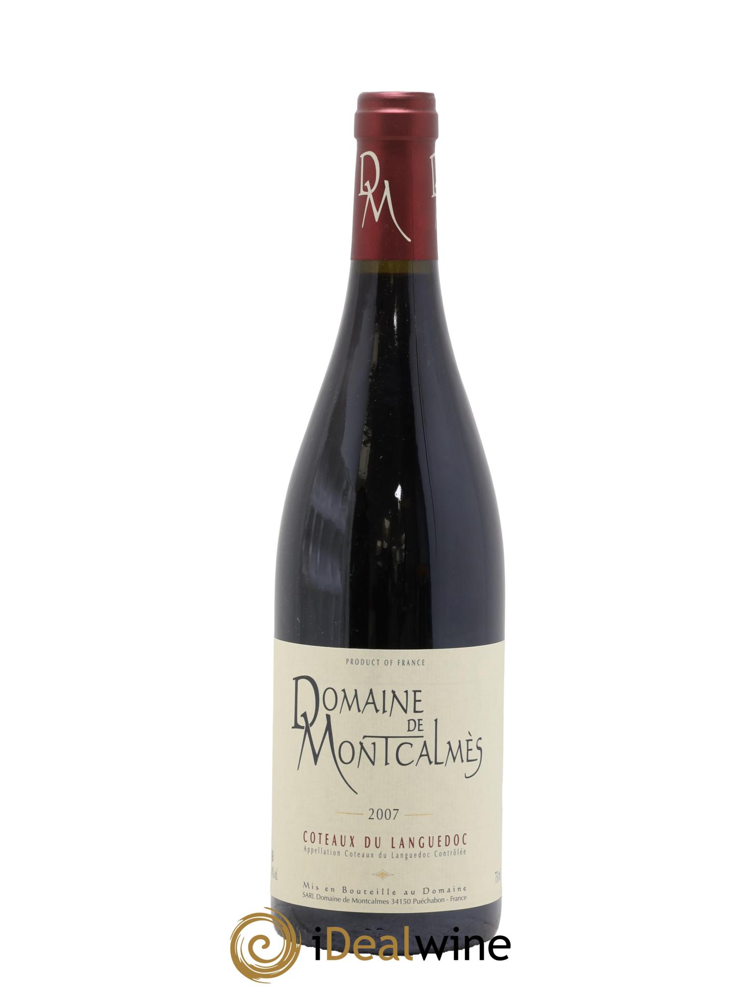 Coteaux du Languedoc Domaine de Montcalmès Frédéric Pourtalié 2007 - Posten von 1 Flasche - 0