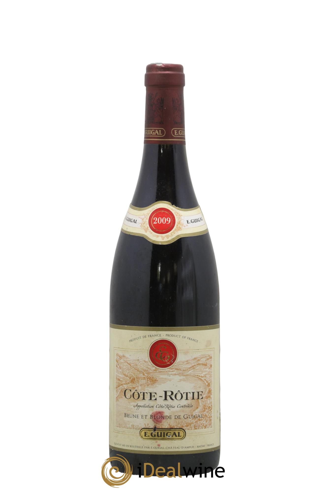 Côte-Rôtie Côtes Brune et Blonde Guigal 2009 - Lot de 1 bouteille - 0