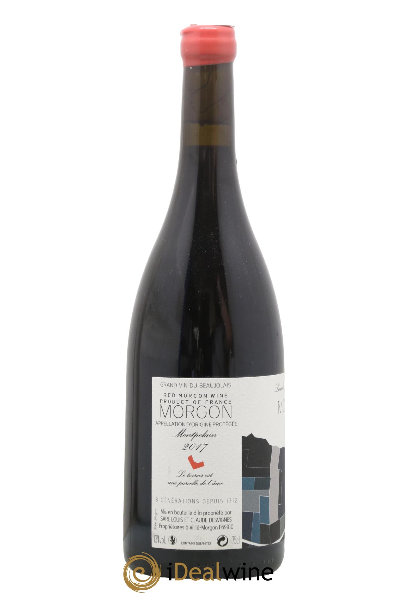 Morgon Montpelain Louis-Claude Desvignes 2017 - Lotto di 1 bottiglia - 1
