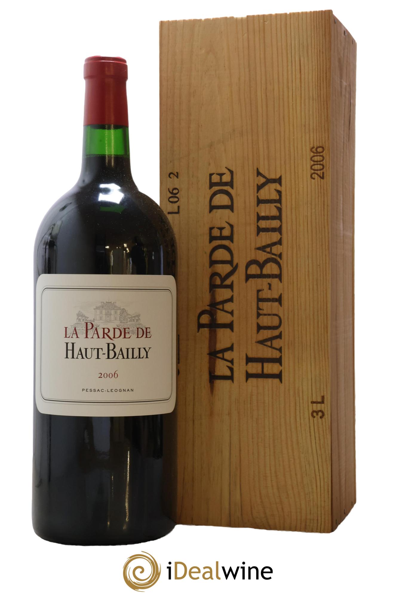 Haut Bailly II (Anciennement La Parde de Haut-Bailly) Second Vin 2006 - Lot de 1 double magnum - 1