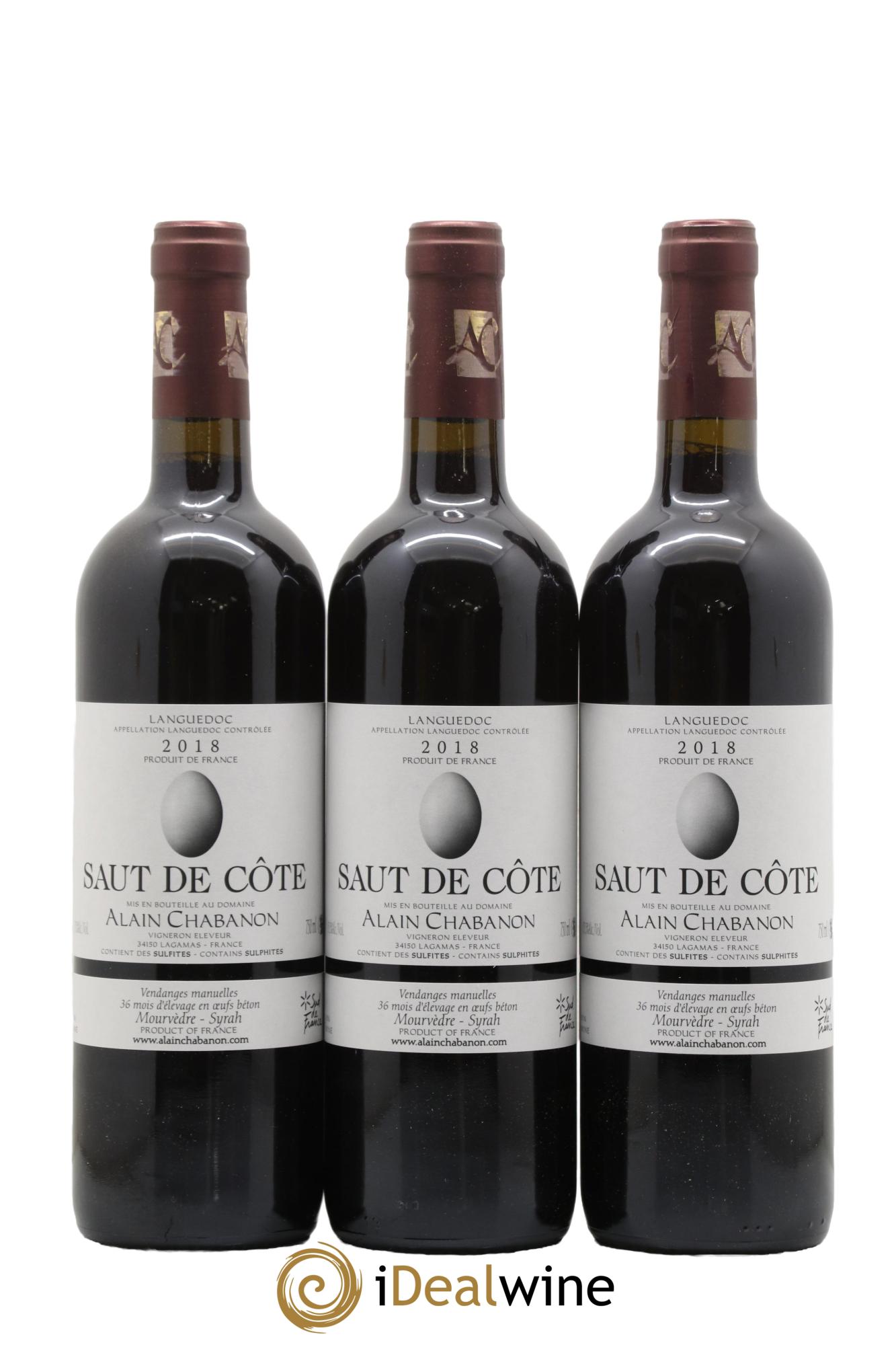Coteaux du Languedoc Saut de Côte Alain Chabanon (Domaine) 2018 - Lotto di 12 bottiglie - 4