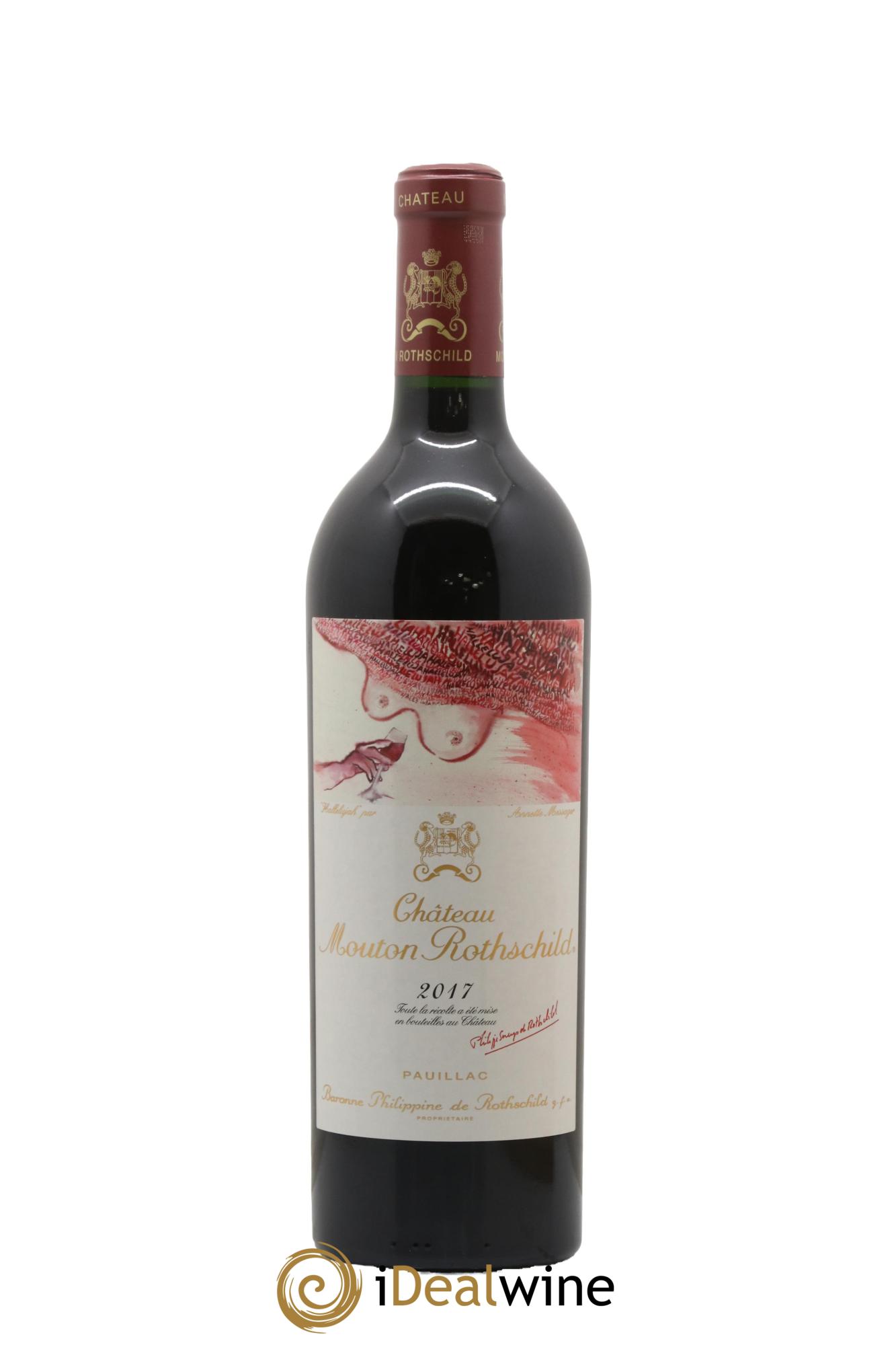 Château Mouton Rothschild 1er Grand Cru Classé 2017 - Lot de 1 bouteille - 1