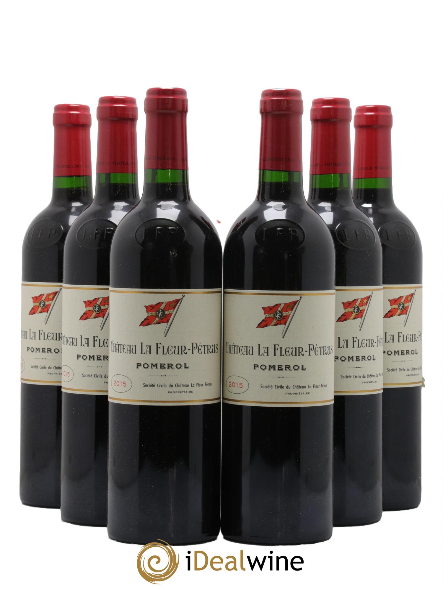 Château la Fleur Petrus 2015 - Lot de 6 bouteilles - 0