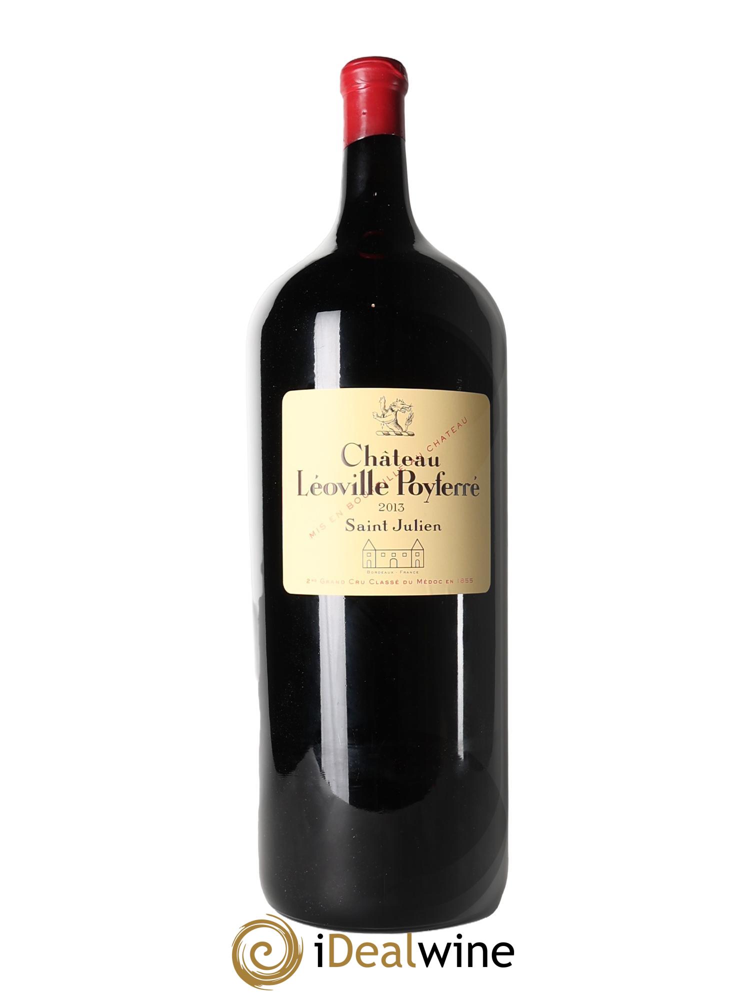 Château Léoville Poyferré 2ème Grand Cru Classé 2013 - Lot de 1 nabuchodonosor - 1