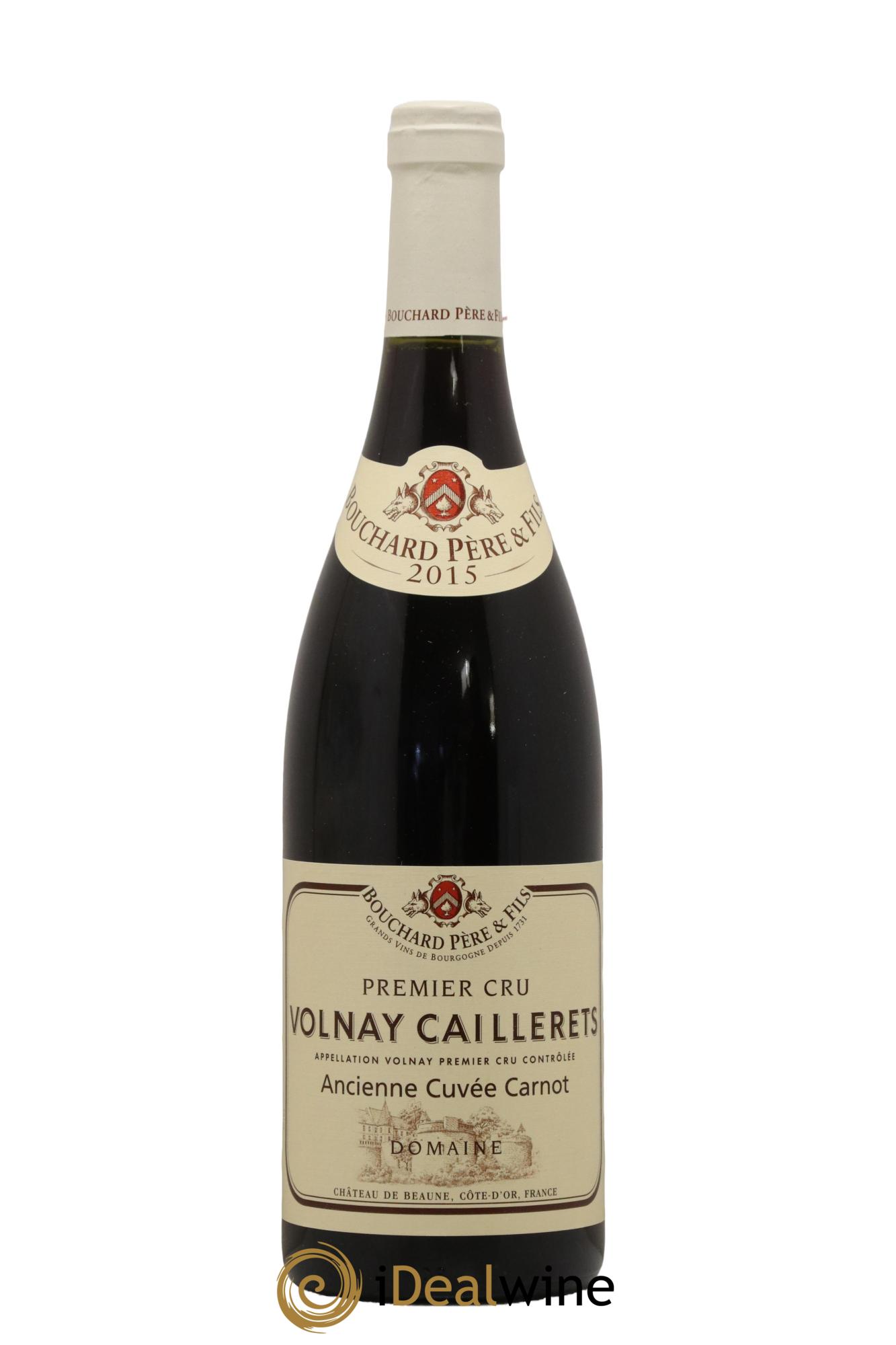 Volnay 1er Cru Caillerets - Ancienne Cuvée Carnot Bouchard Père & Fils 2015 - Lot de 1 bouteille - 0