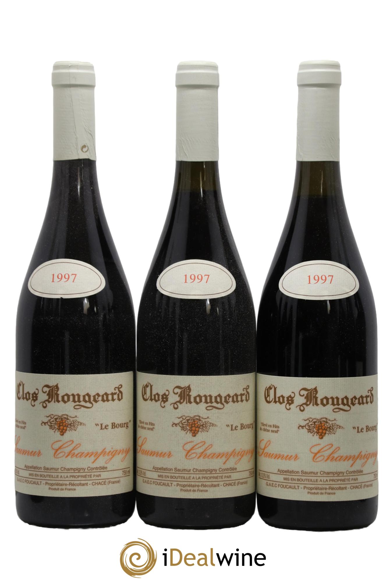 Saumur-Champigny Le Bourg Clos Rougeard 1997 - Lot de 12 bouteilles - 2