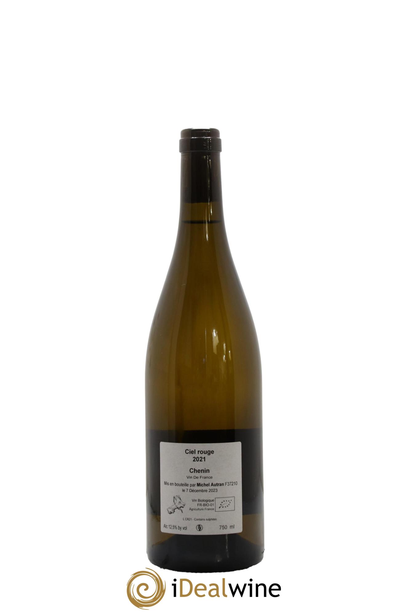 Vin de France Ciel Rouge Michel Autran 2021 - Lot de 1 bouteille - 1