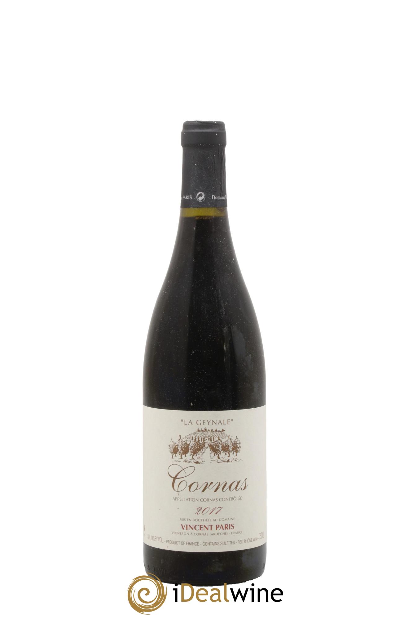 Cornas La Geynale Vincent Paris 2017 - Lotto di 1 bottiglia - 0