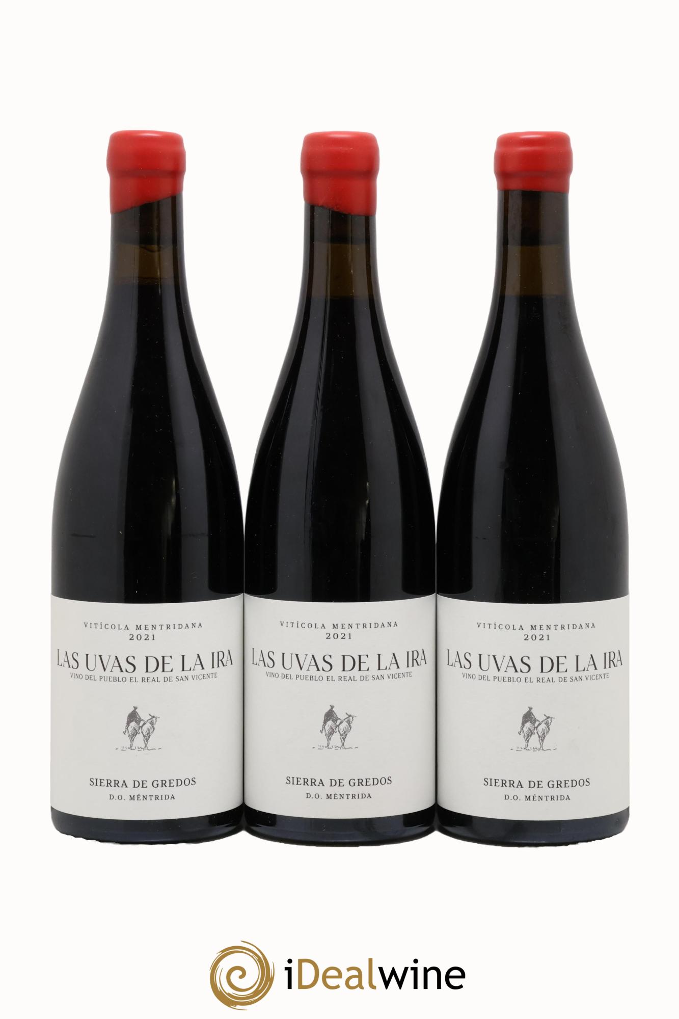 Méntrida DO Viticola Mentridana (anciennement Daniel Jimenez-Landi) Las Uvas de la Ira 2021 - Lot of 3 bottles - 0