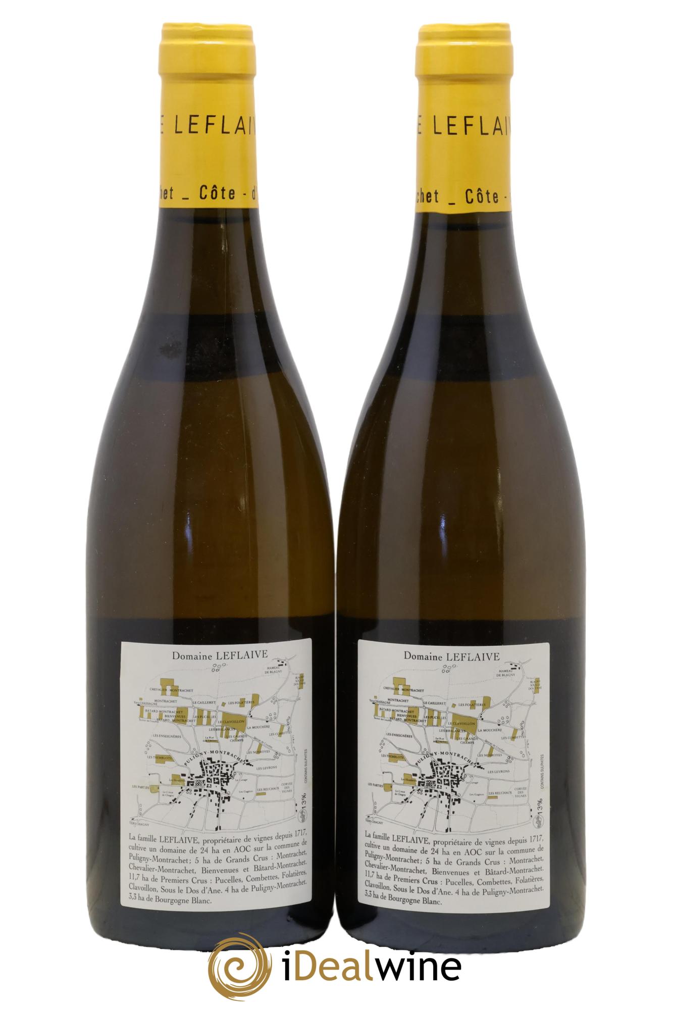 Puligny-Montrachet 1er Cru Les Folatières Leflaive (Domaine) 2009 - Lot de 2 bouteilles - 1