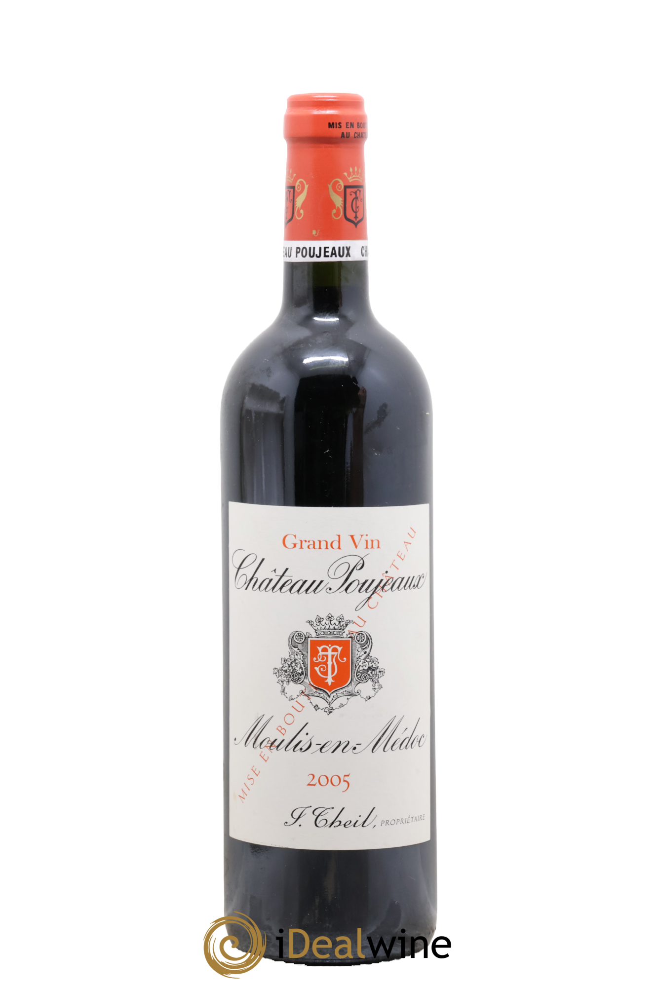 Château Poujeaux 2005 - Lot de 1 bouteille - 0