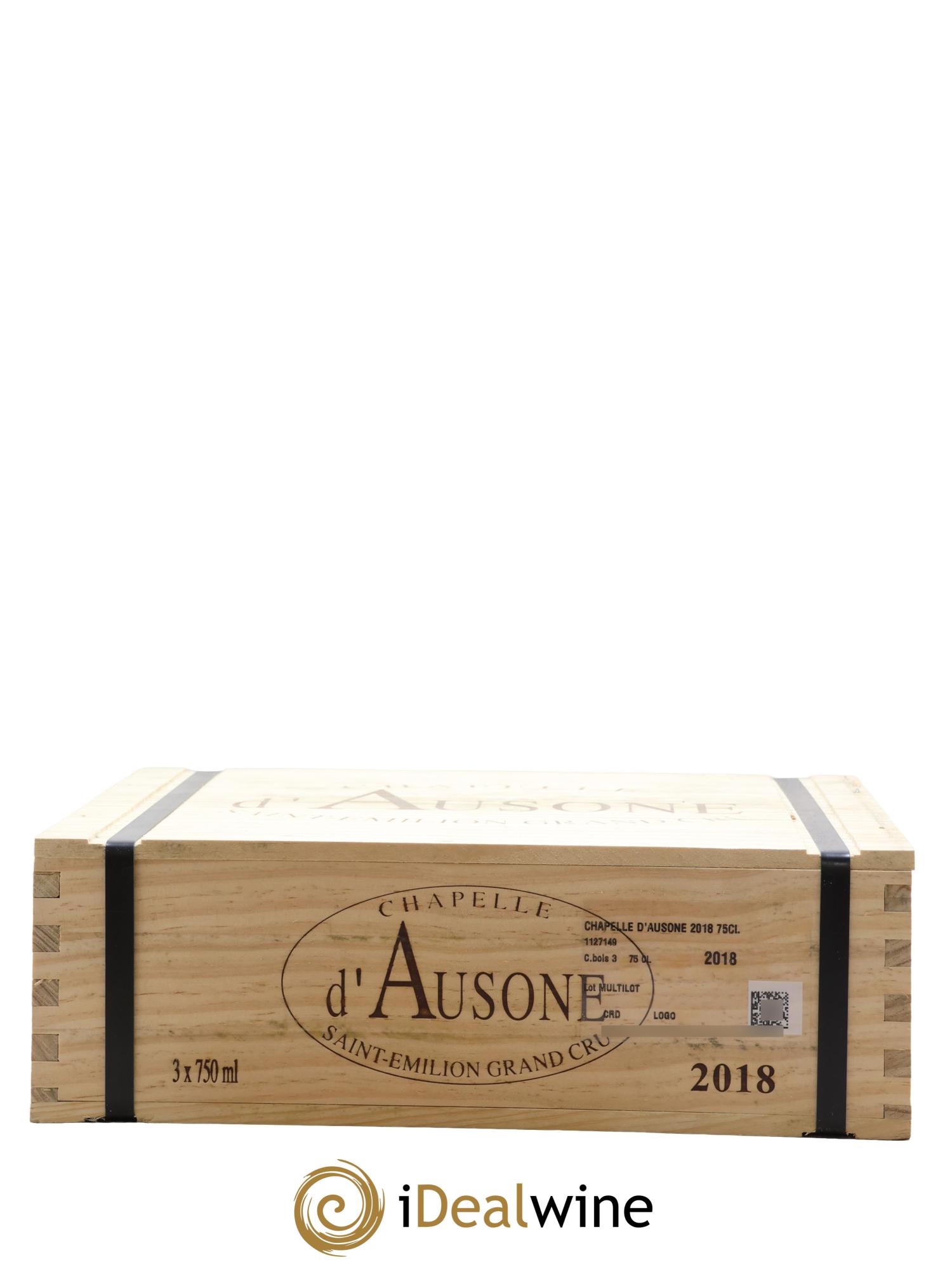 Chapelle d'Ausone Second Vin 2018 - Lotto di 3 bottiglie - 1