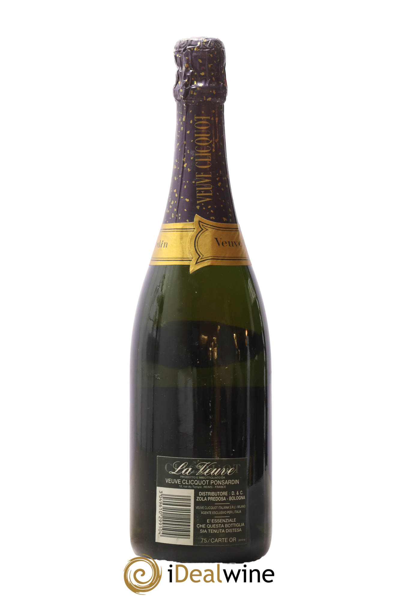 Carte d'Or Veuve Clicquot 1983 - Lot de 1 bouteille - 1