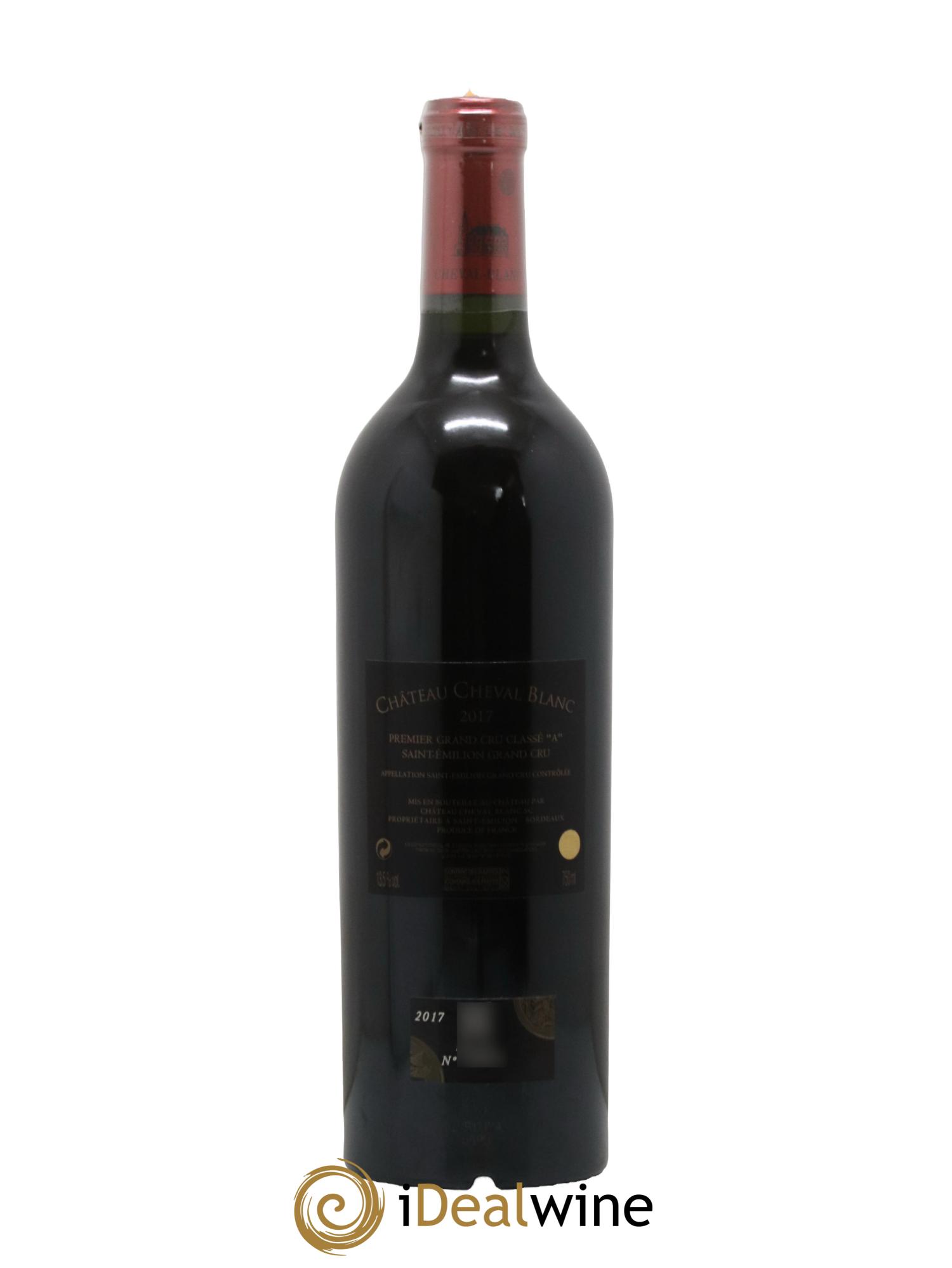 Château Cheval Blanc 1er Grand Cru Classé A 2017 - Lot de 1 bouteille - 1