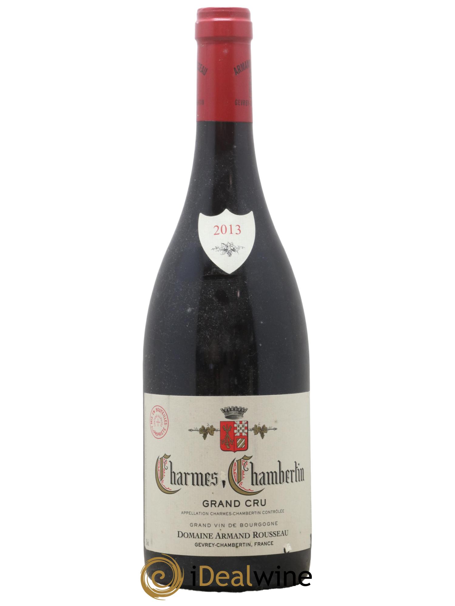 Charmes-Chambertin Grand Cru Armand Rousseau (Domaine) 2013 - Lot de 1 bouteille - 0
