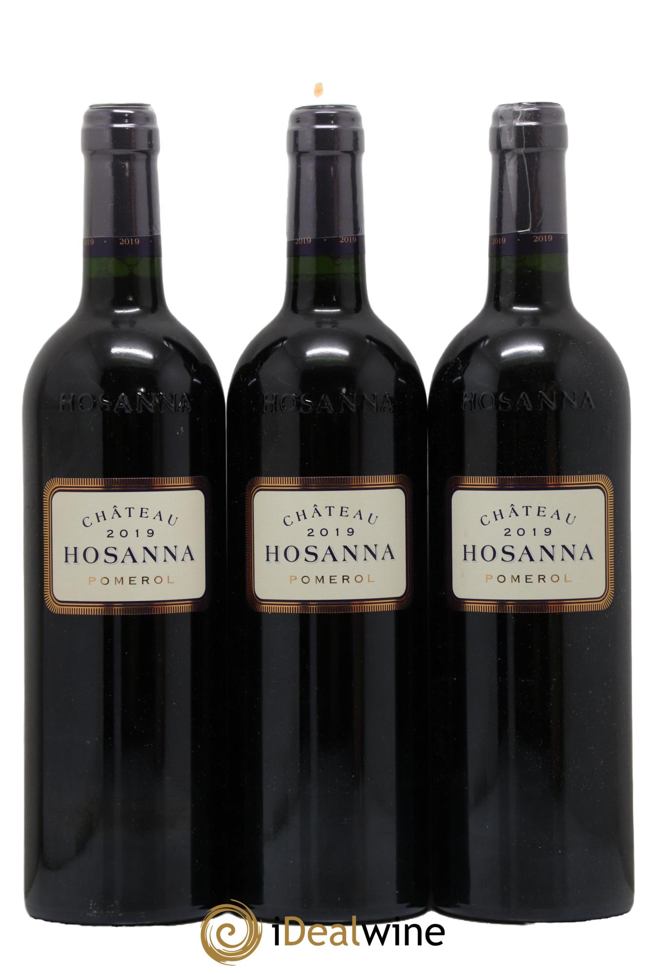 Château Hosanna 2019 - Lotto di 3 bottiglie - 0