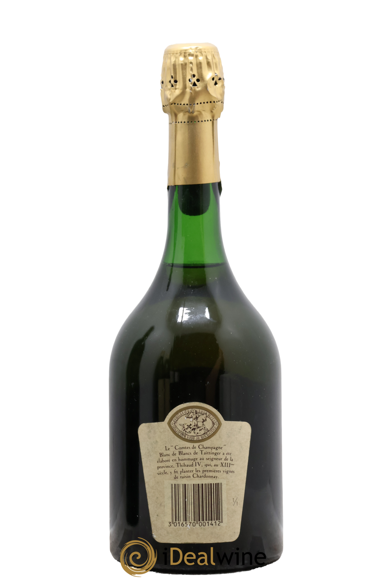 Comtes de Champagne Taittinger 1982 - Lot de 1 bouteille - 1
