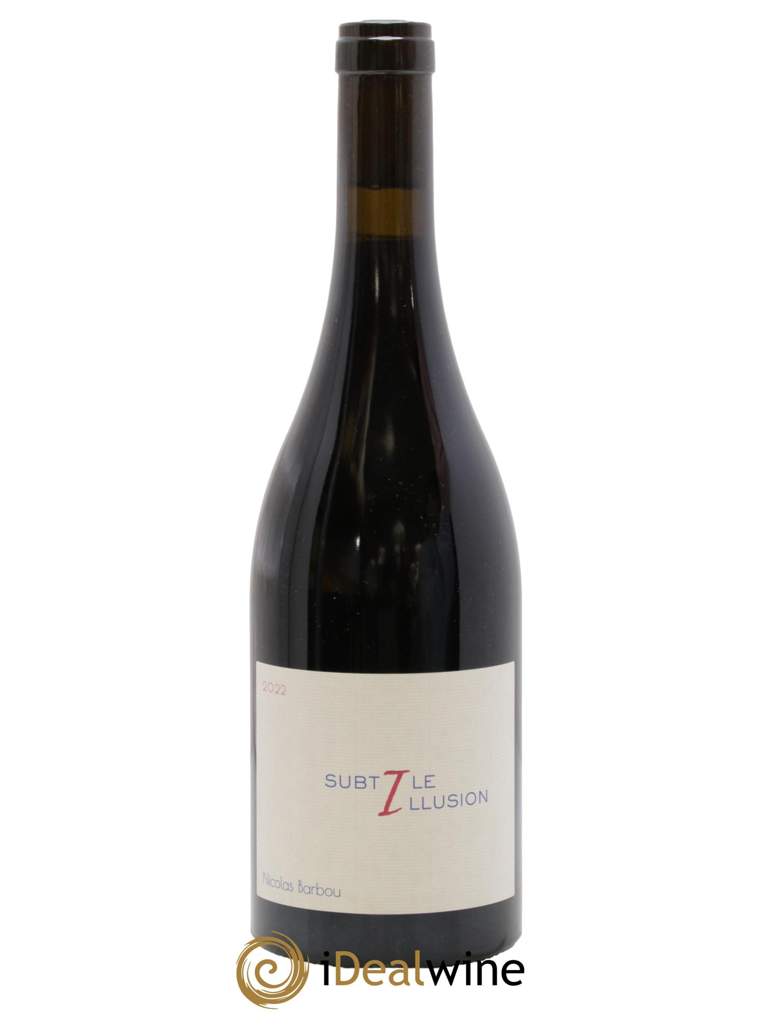 Vin de France Subtile illusion Pinot Noir Nicolas Barbou 2022 - Lot of 1 bottle - 0