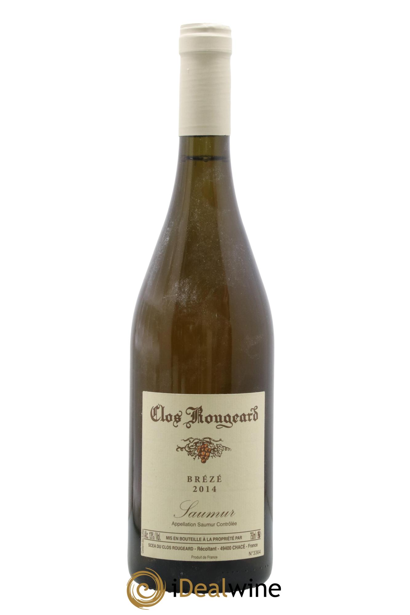 Saumur Brézé Clos Rougeard 2014 - Posten von 1 Flasche - 0