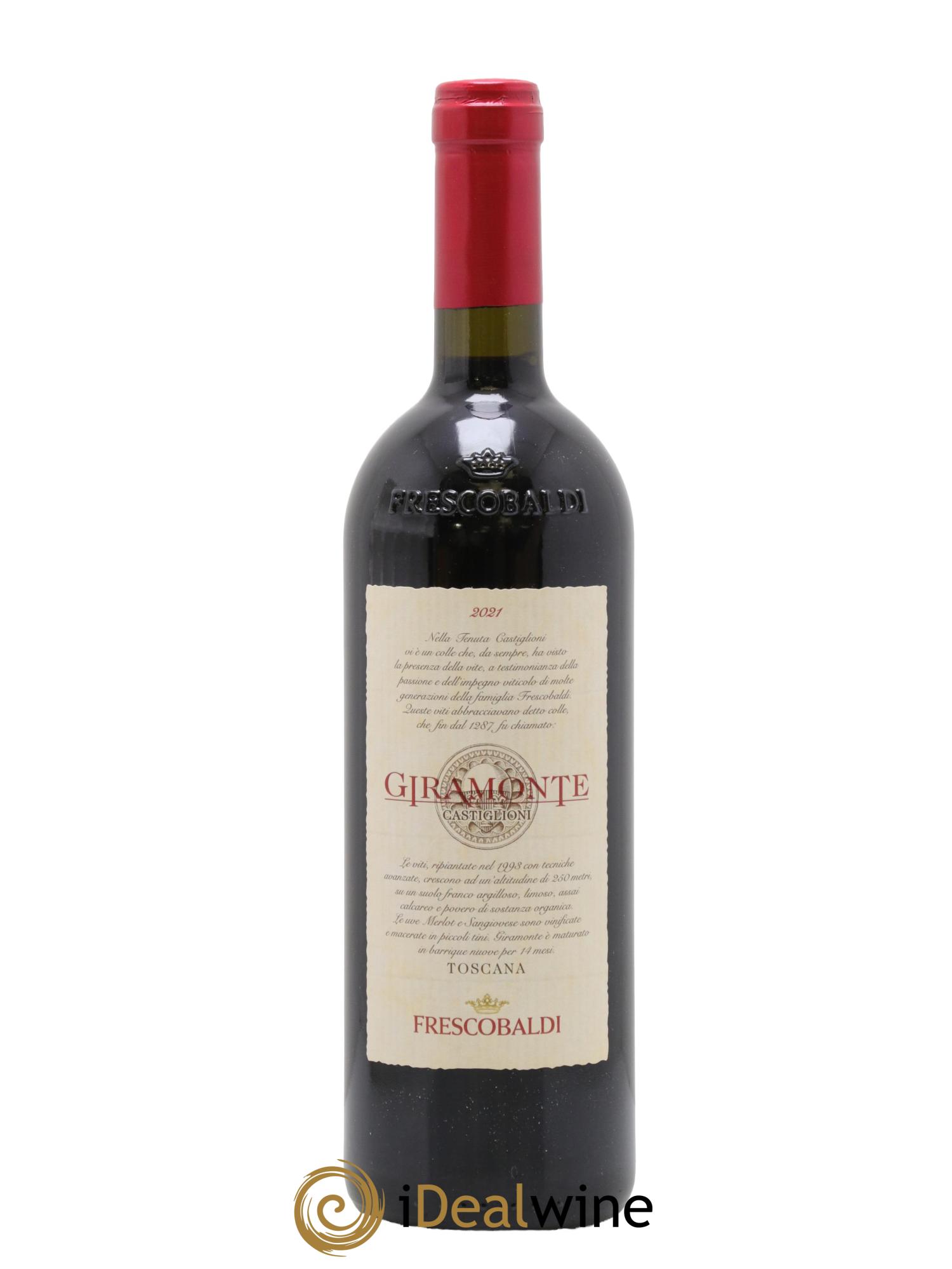 Italie Toscana IGT Giramonte Frescobaldi 2021 - Lot de 1 bouteille - 0