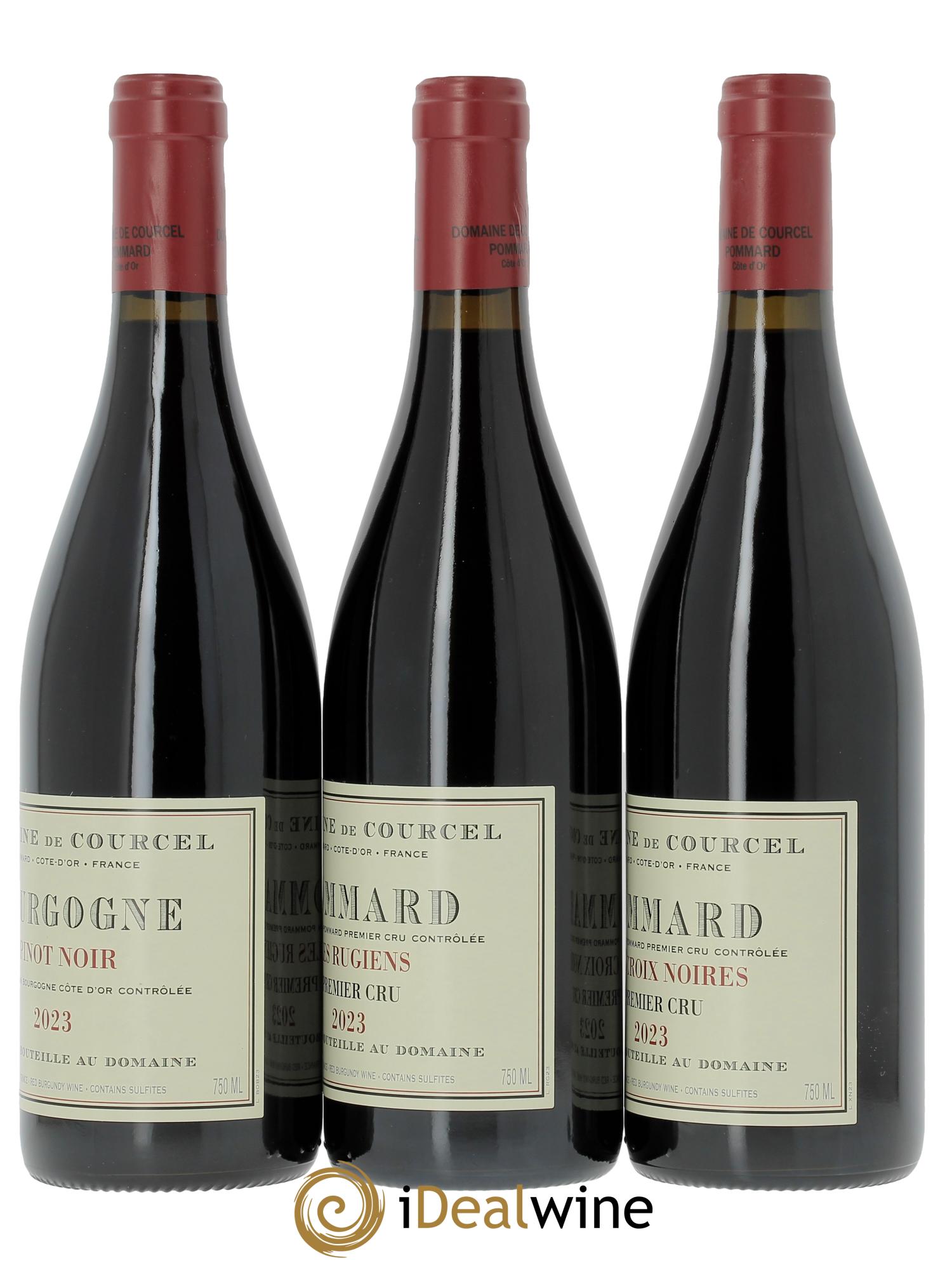 Assortiment 2023 du Domaine de Courcel de Courcel (Domaine) (CBO à partir de 6 bts) 2023 - Lot de 6 bouteilles - 3