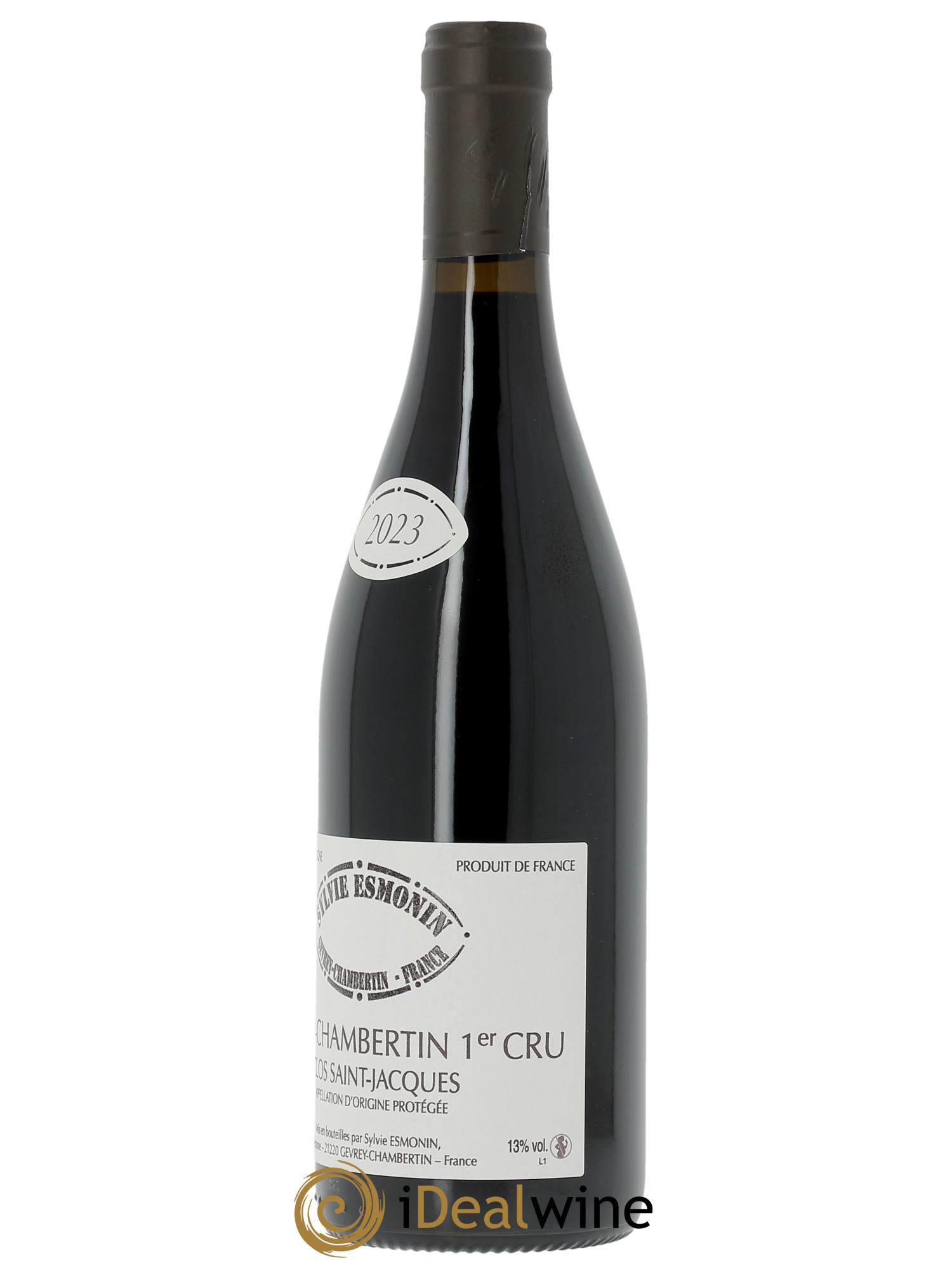 Gevrey-Chambertin 1er Cru Clos Saint Jacques Sylvie Esmonin  2023 - Posten von 1 Flasche - 1