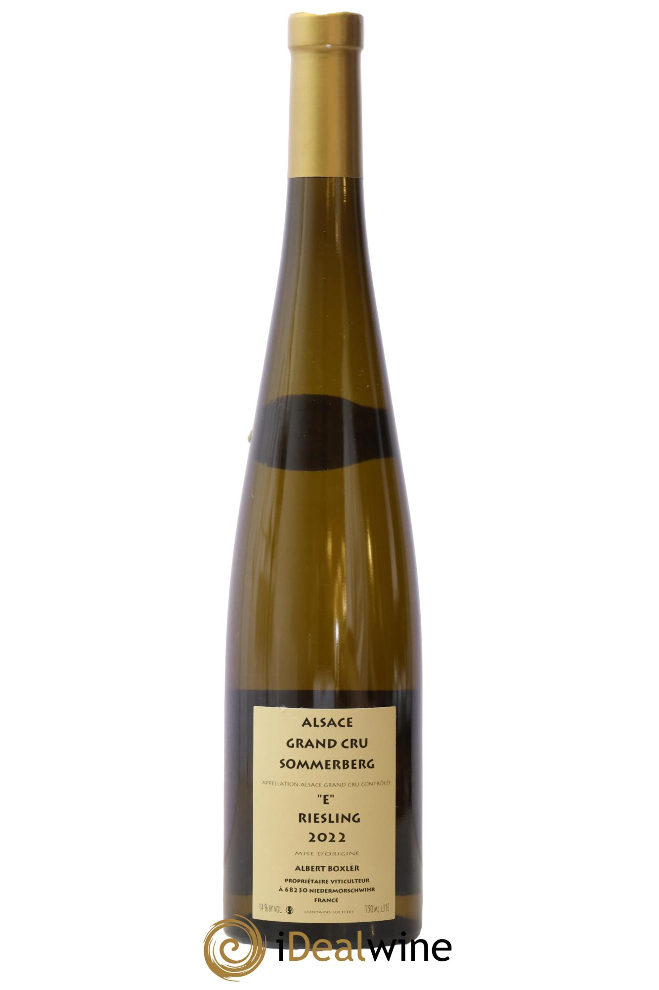 Alsace Riesling Grand Cru Sommerberg E Albert Boxler 2022 - Lotto di 1 bottiglia - 1