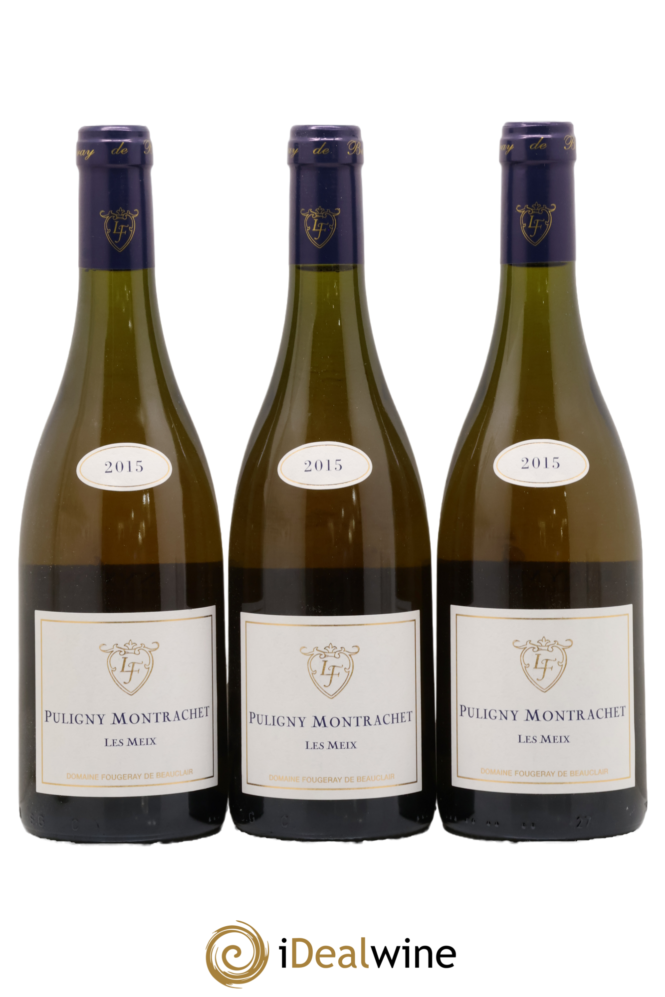 Puligny-Montrachet Les Meix Fougeray de Beauclair 2015 - Lot de 3 bouteilles - 0
