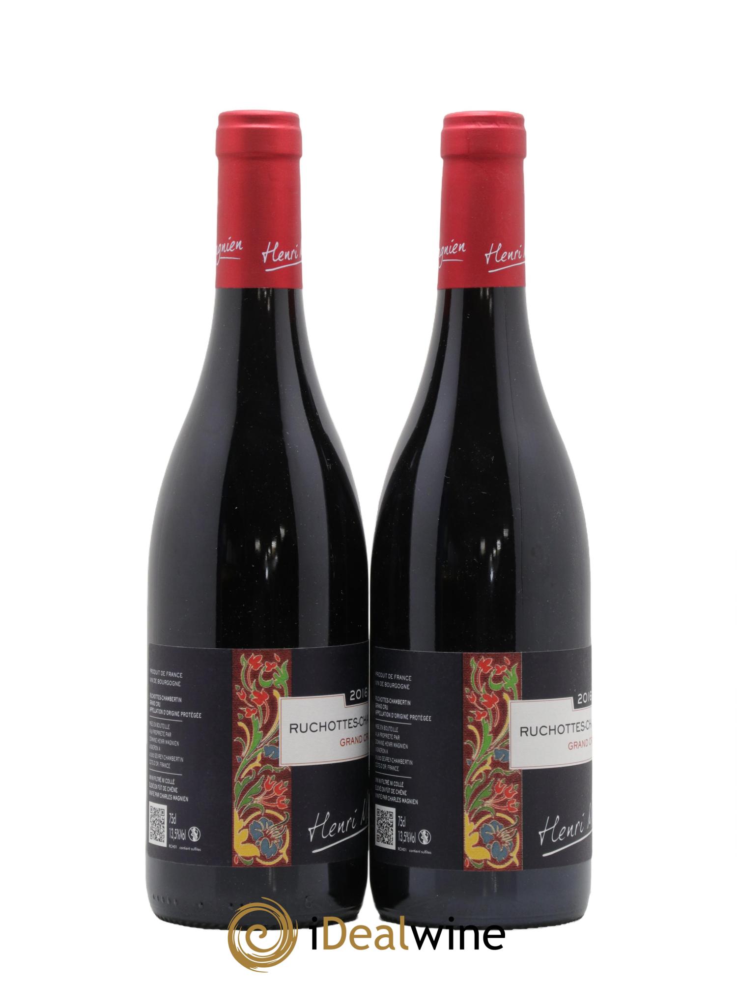 Ruchottes-Chambertin Grand Cru Henri Magnien (Domaine) 2016 - Posten von 2 Flaschen - 1