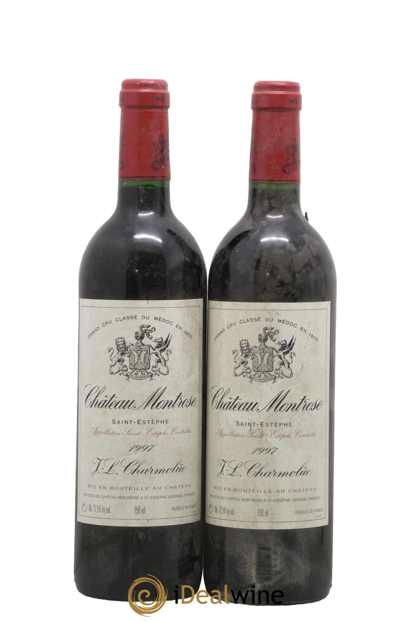 Château Montrose 2ème Grand Cru Classé 1997 - Lot de 2 bouteilles - 0