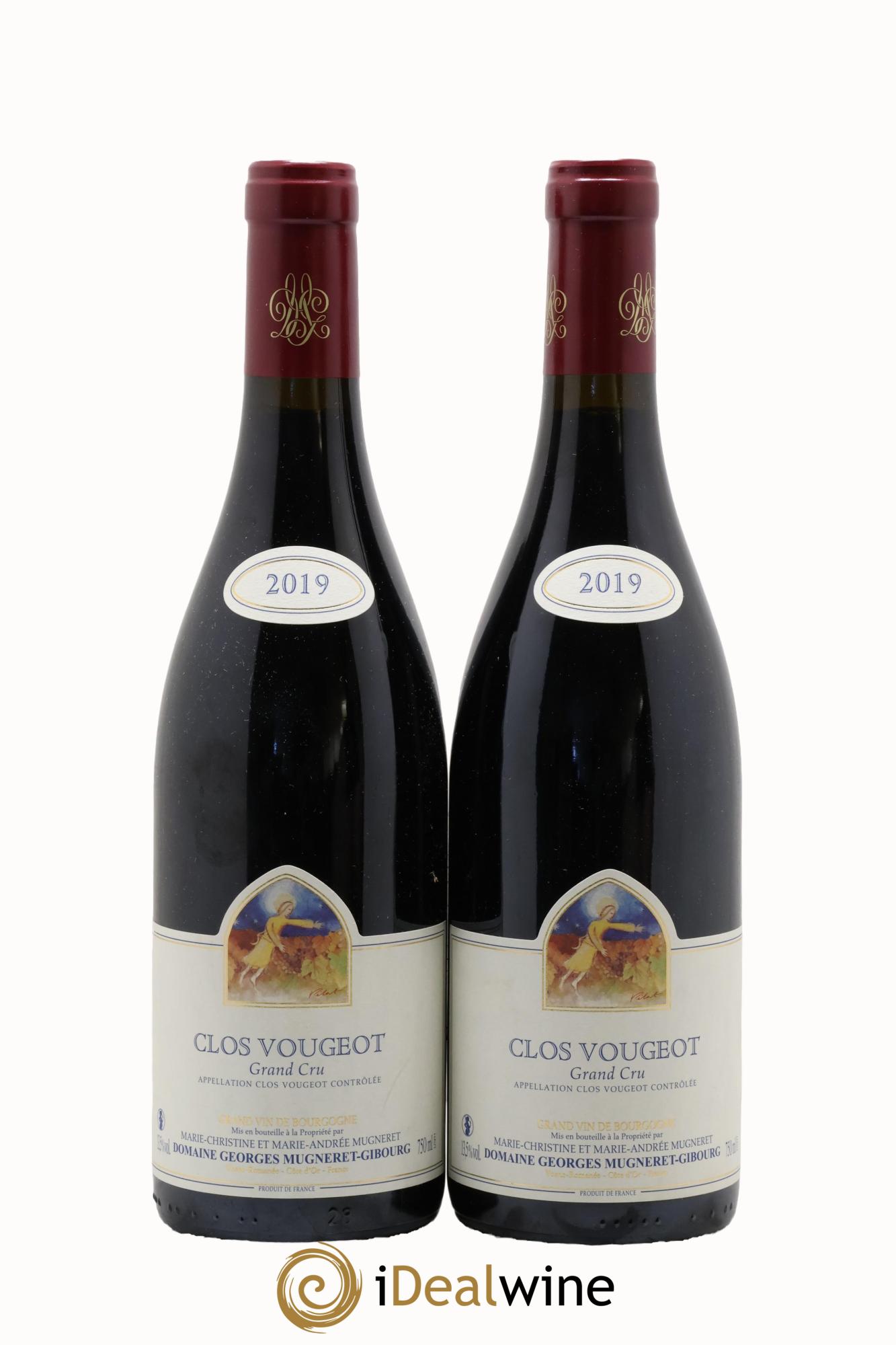 Clos de Vougeot Grand Cru Georges Mugneret-Gibourg (Domaine) 2019 - Lot de 2 bouteilles - 0