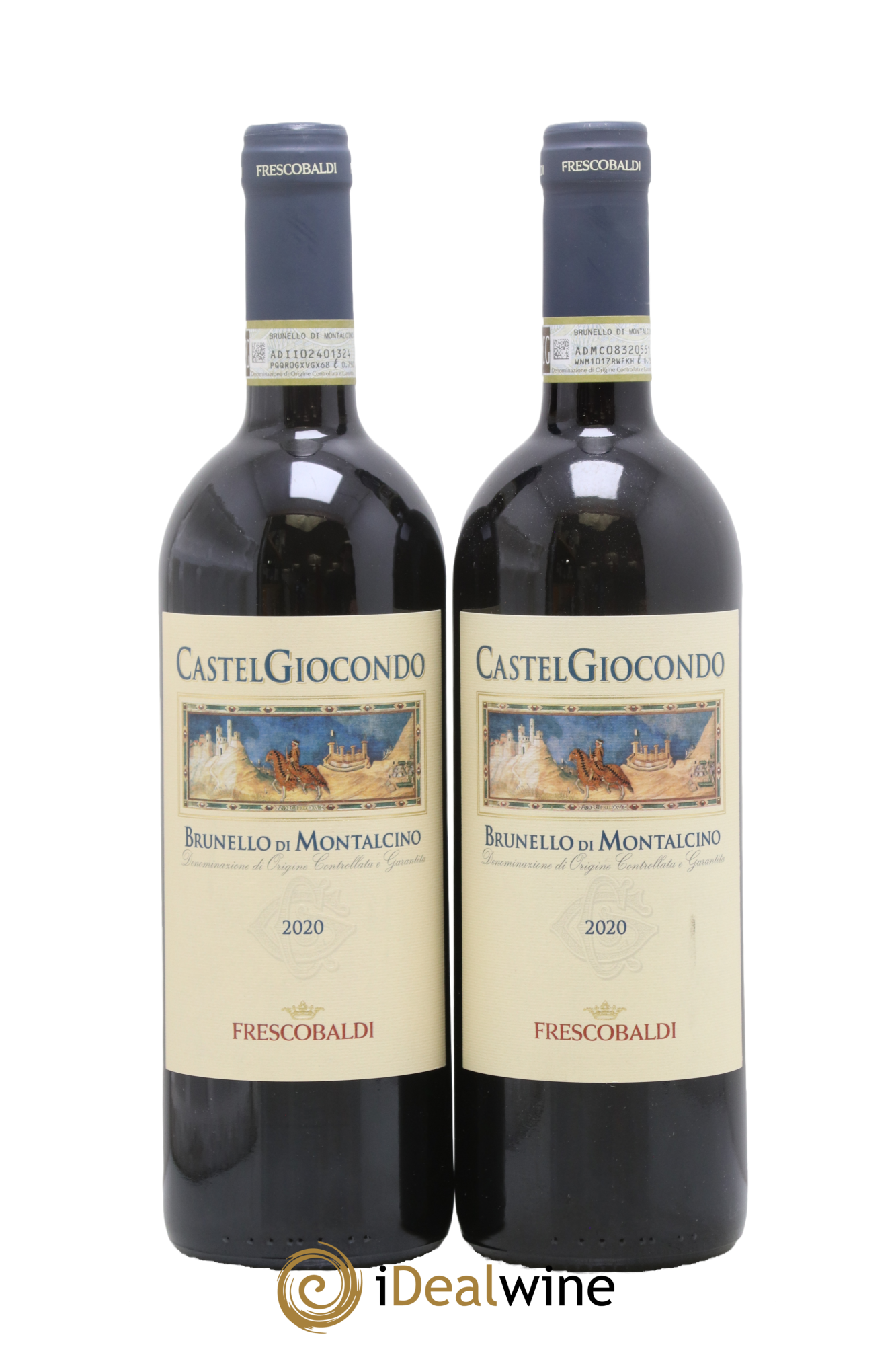 Brunello di Montalcino DOCG Castelgiocondo Frescobaldi 2020 - Lot of 2 bottles - 0
