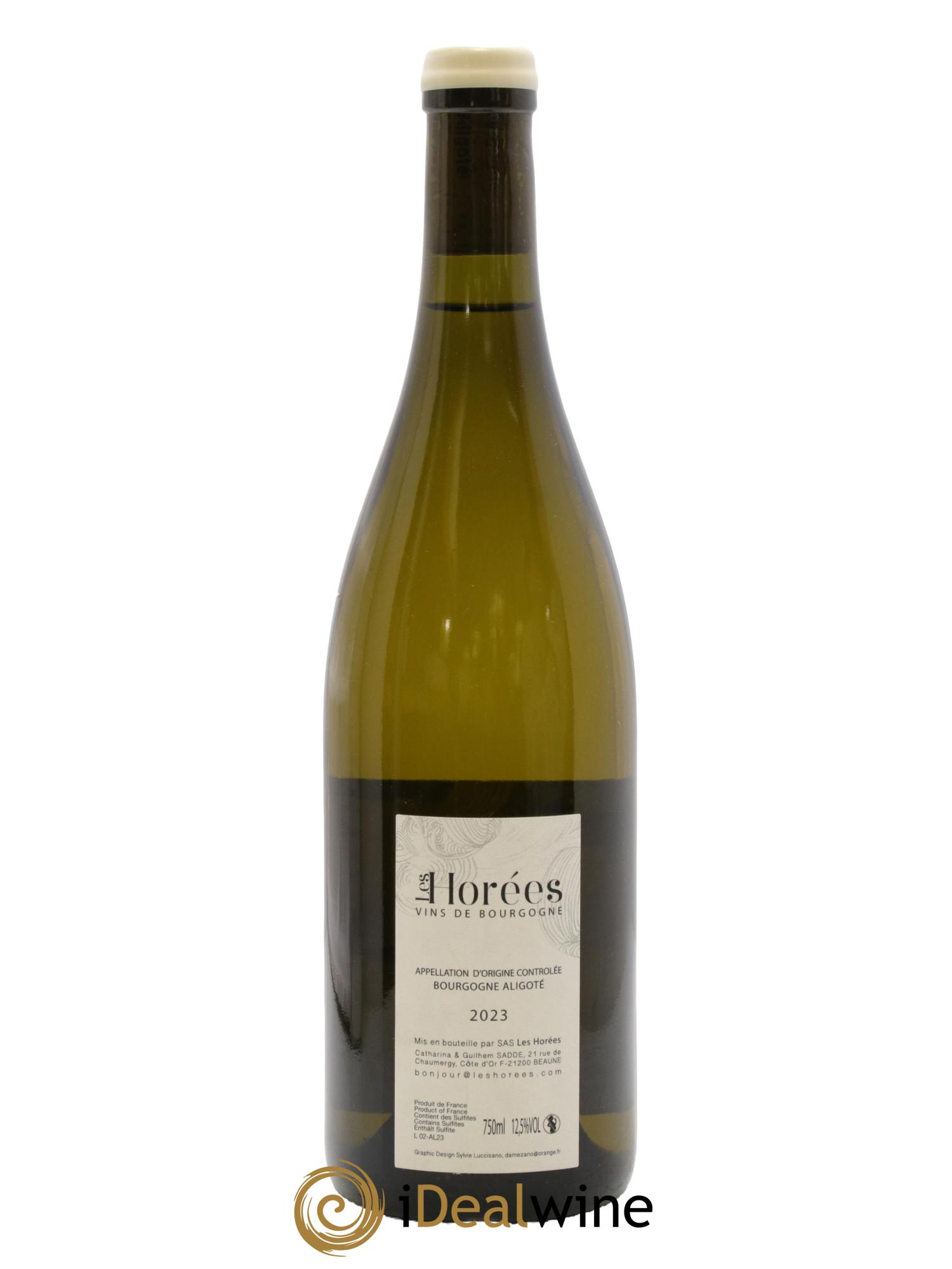 Bourgogne Aligoté En Coulezain Les Horées 2023 - Lot de 1 bouteille - 1