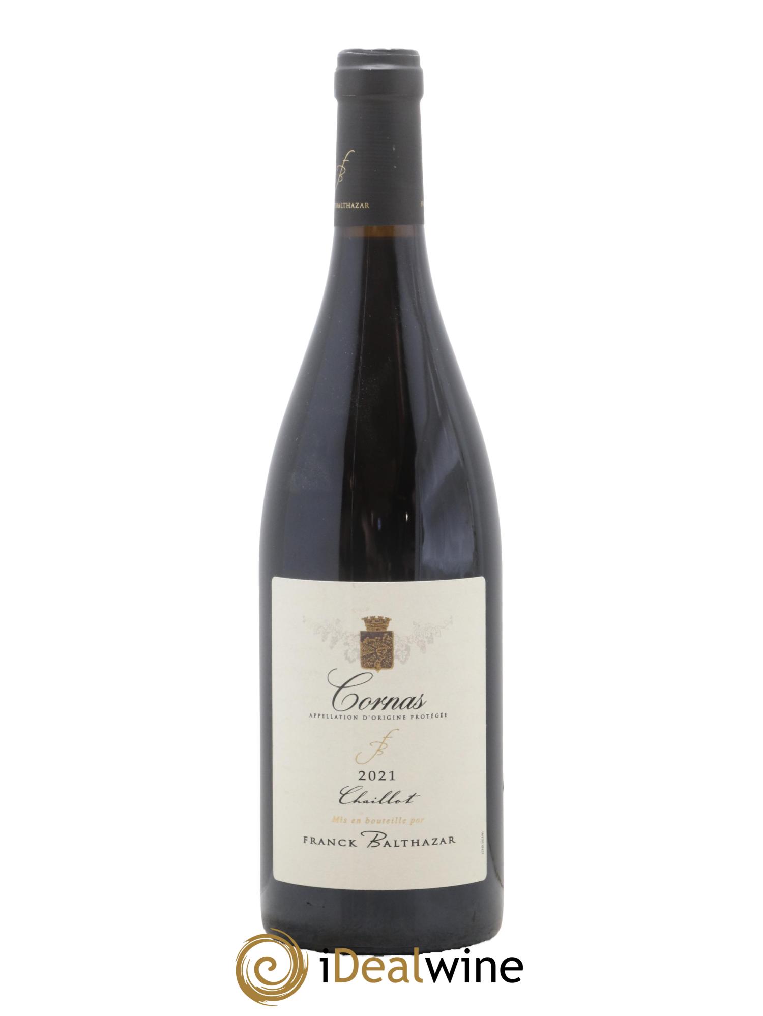 Cornas Chaillot Franck Balthazar (Domaine) 2021 - Lot de 1 bouteille - 0