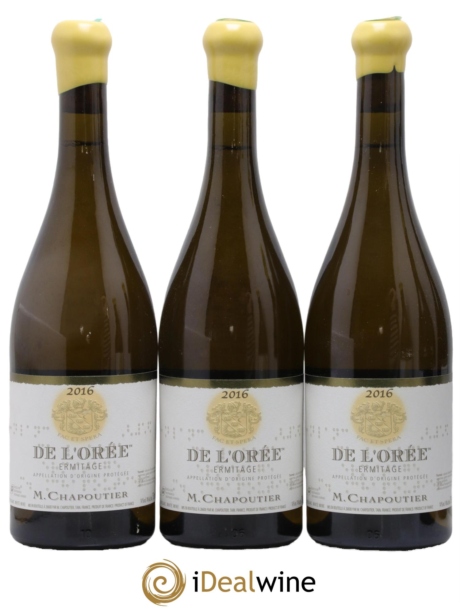 Hermitage Ermitage de l'Orée Chapoutier 2016 - Lot de 6 bouteilles - 1