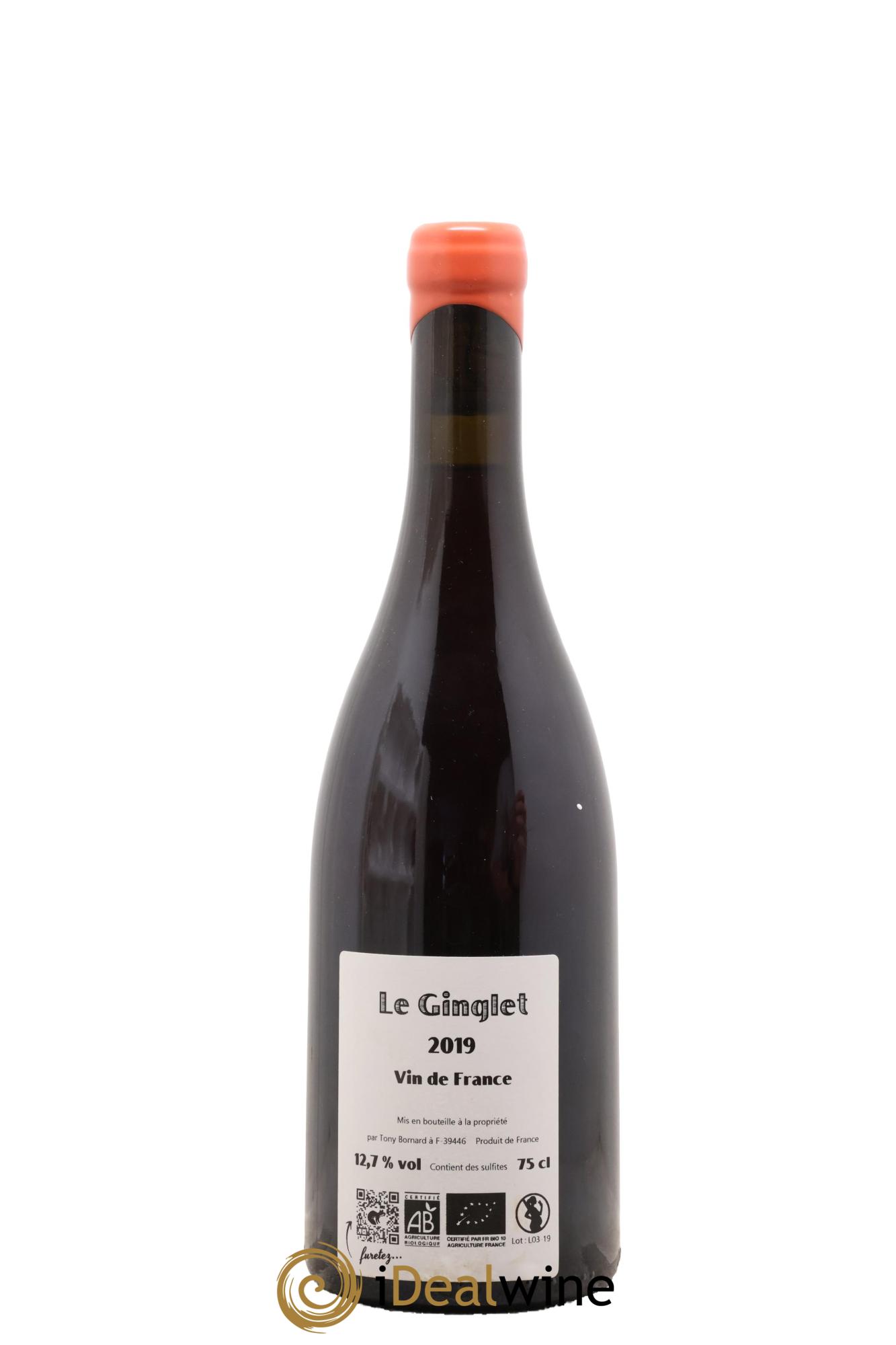 Vin de France Le Ginglet Bornard 2019 - Lot of 1 bottle - 1