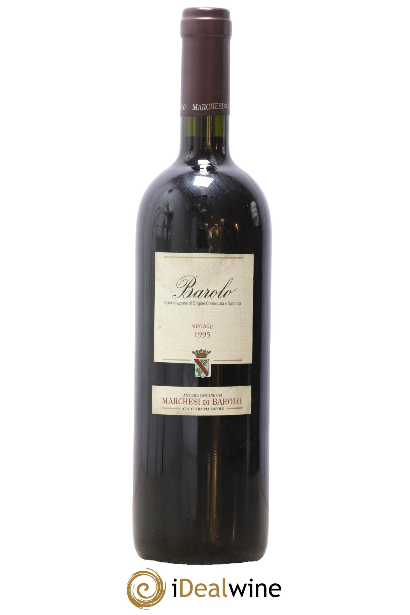 Barolo DOCG Marchesi di Barolo 1995 - Lot de 1 bouteille - 0
