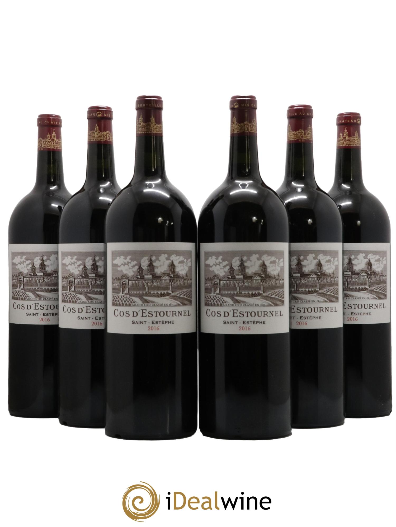 Cos d'Estournel 2ème Grand Cru Classé 2016 - Lot de 6 magnums - 0