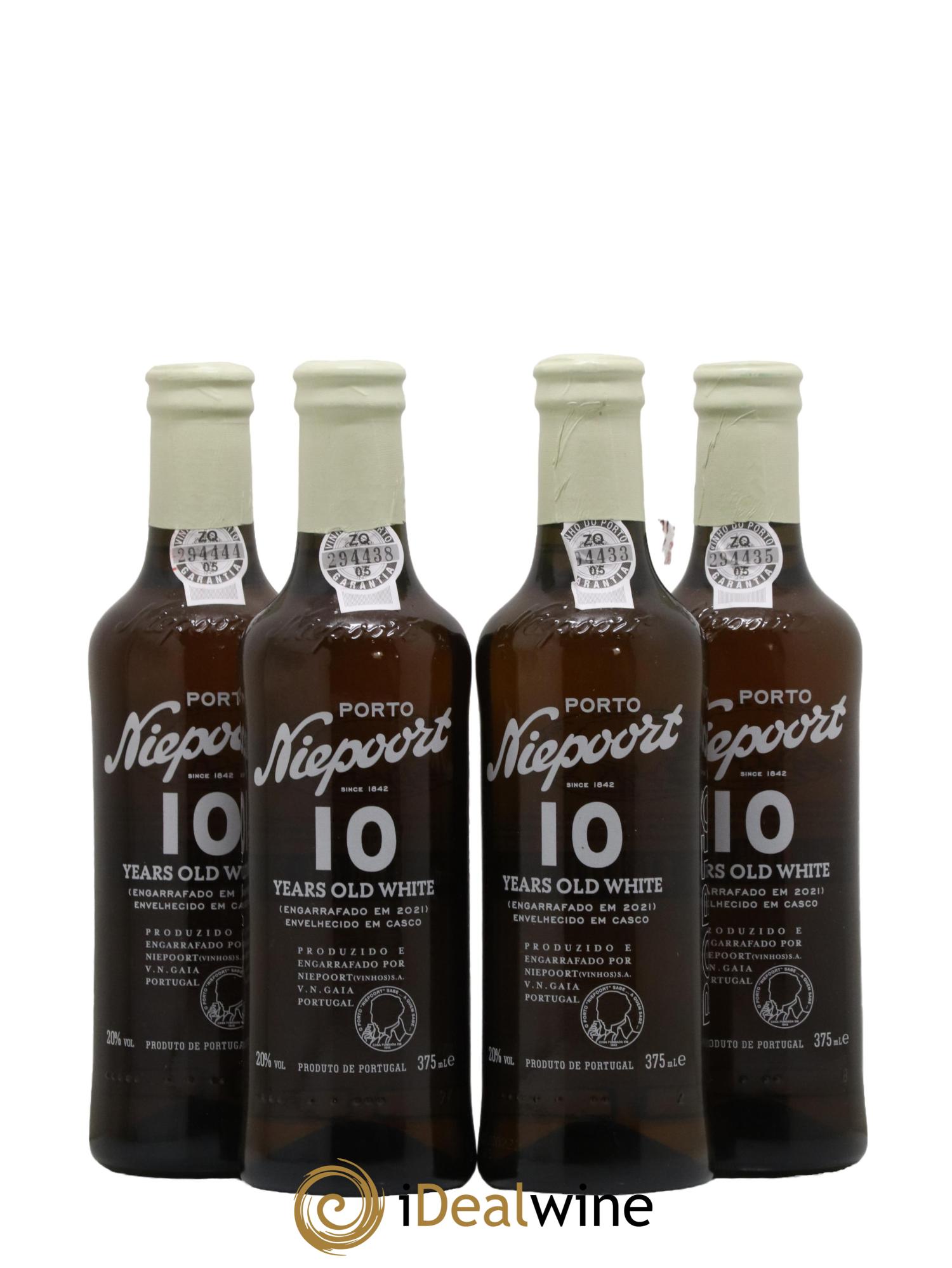 Porto Tawny 10 Niepoort - Lot de 4 demi bouteilles - 0