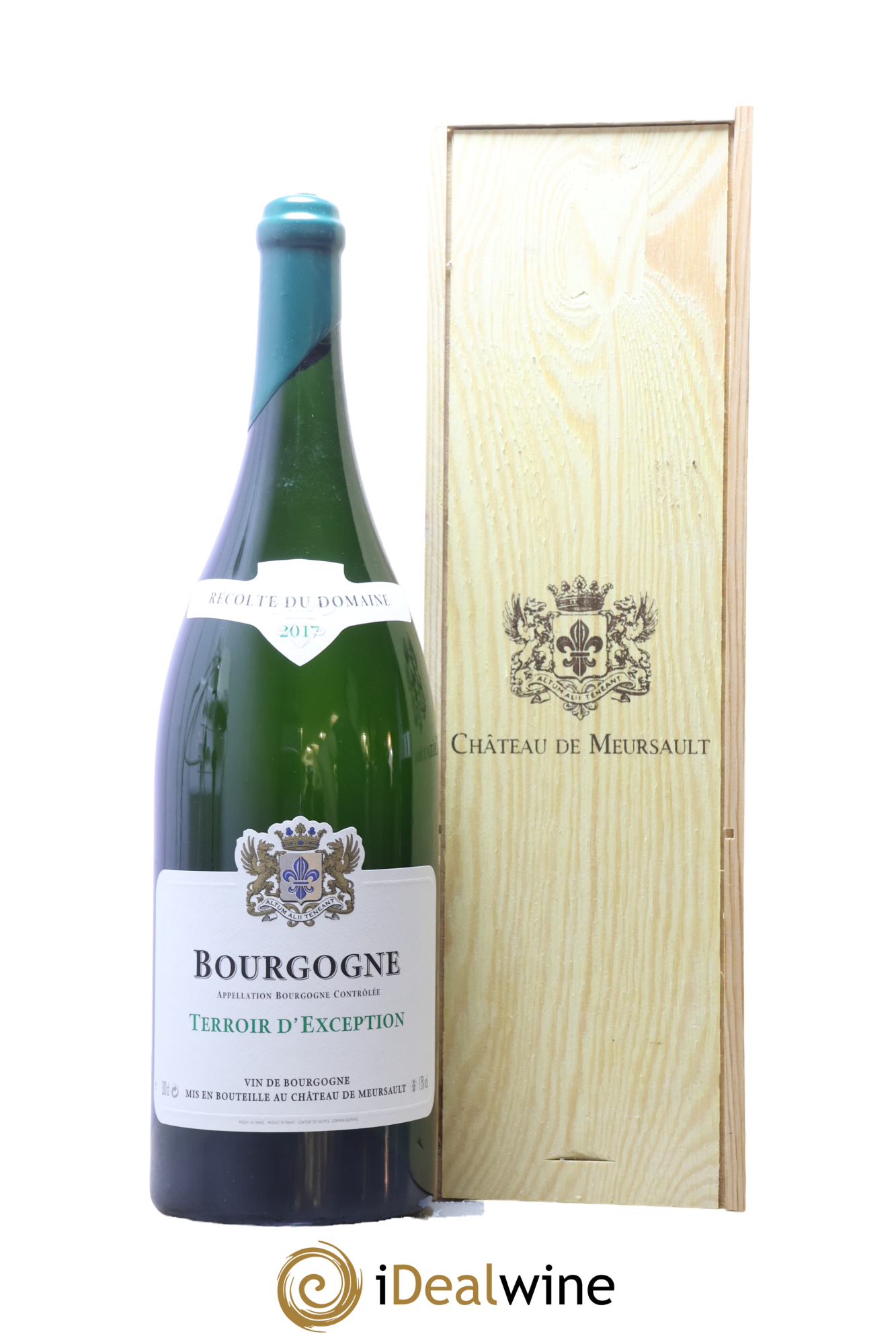 Bourgogne Terroir d'exception Château de Meursault 2017 - Lote de 1 Jeroboam/Doble magnum - 0