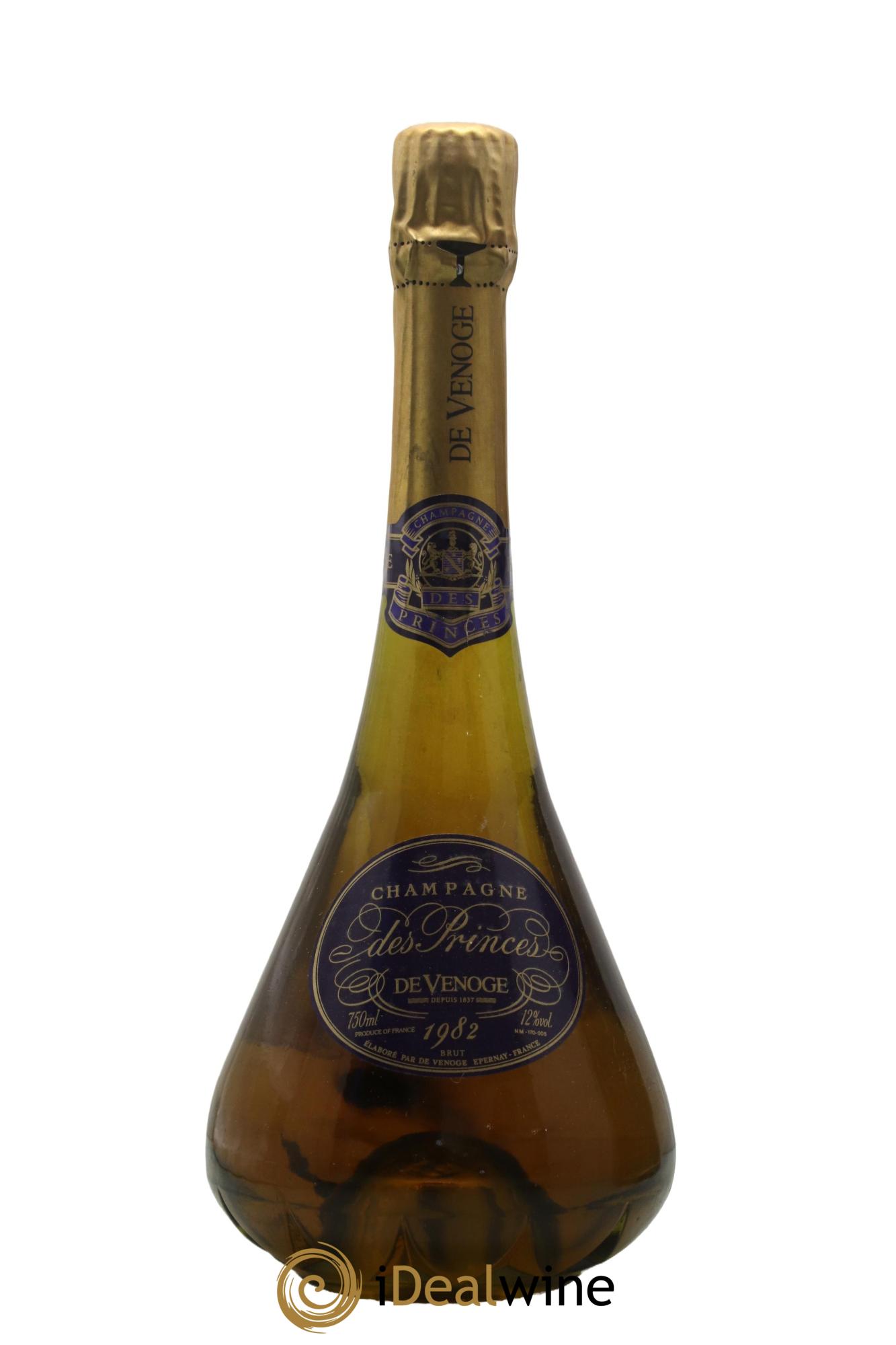 Cuvée des Princes De Venoge 1982 - Lot de 1 bouteille - 1