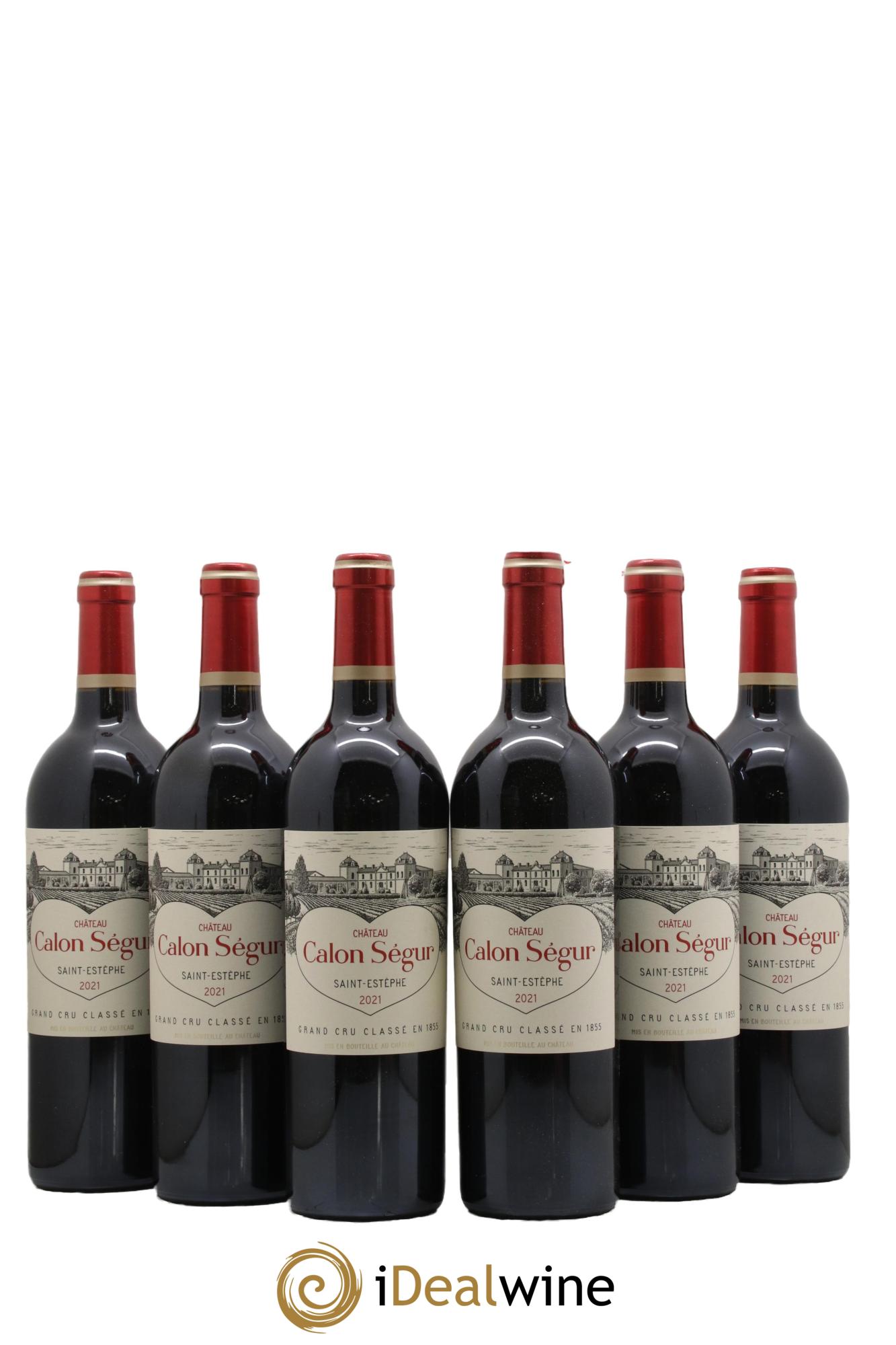Château Calon Ségur 3ème Grand Cru Classé 2021 - Posten von 6 Flaschen - 0