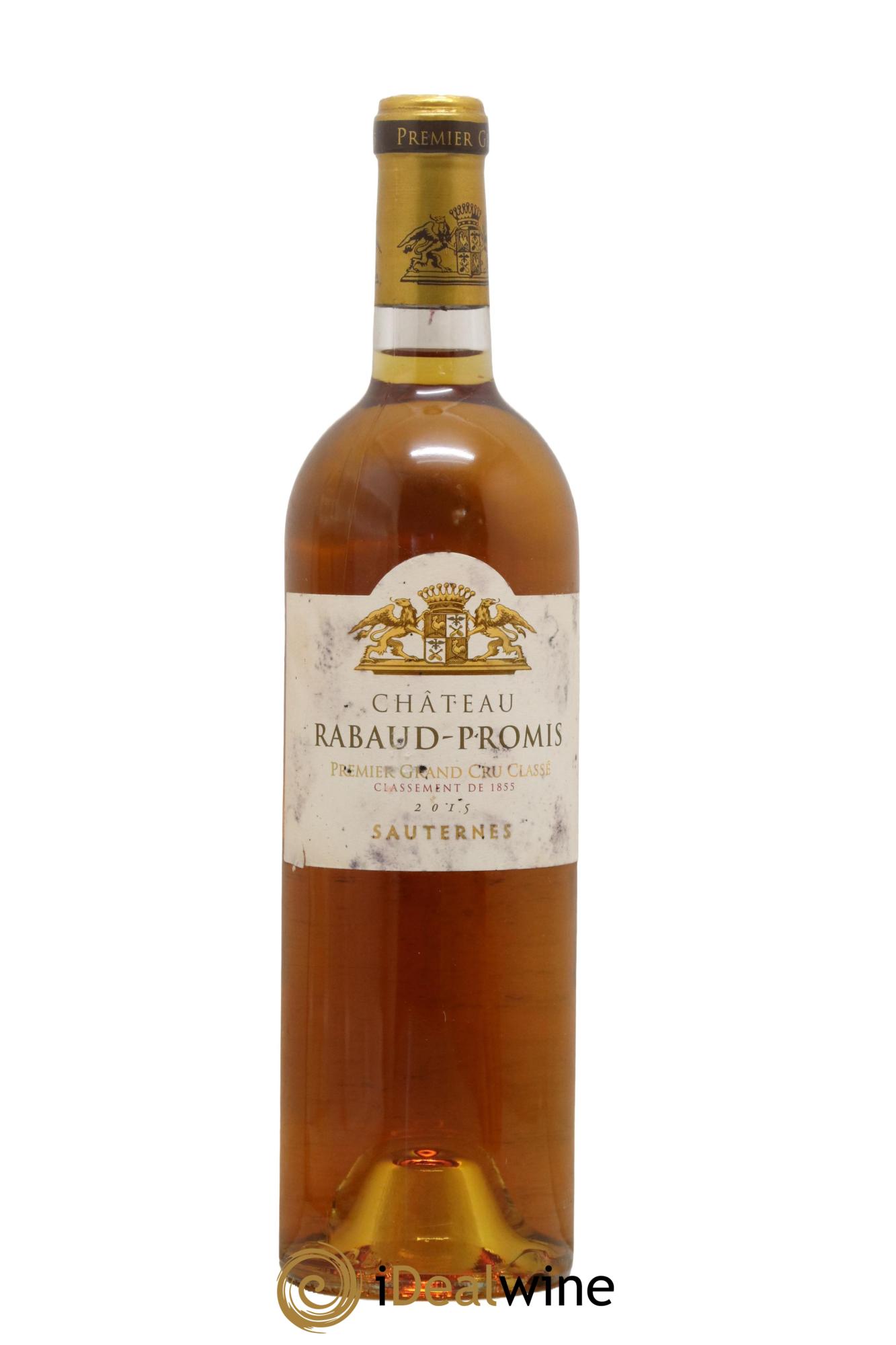 Château Rabaud Promis 1er Grand Cru Classé 2015 - Lot de 1 bouteille - 0