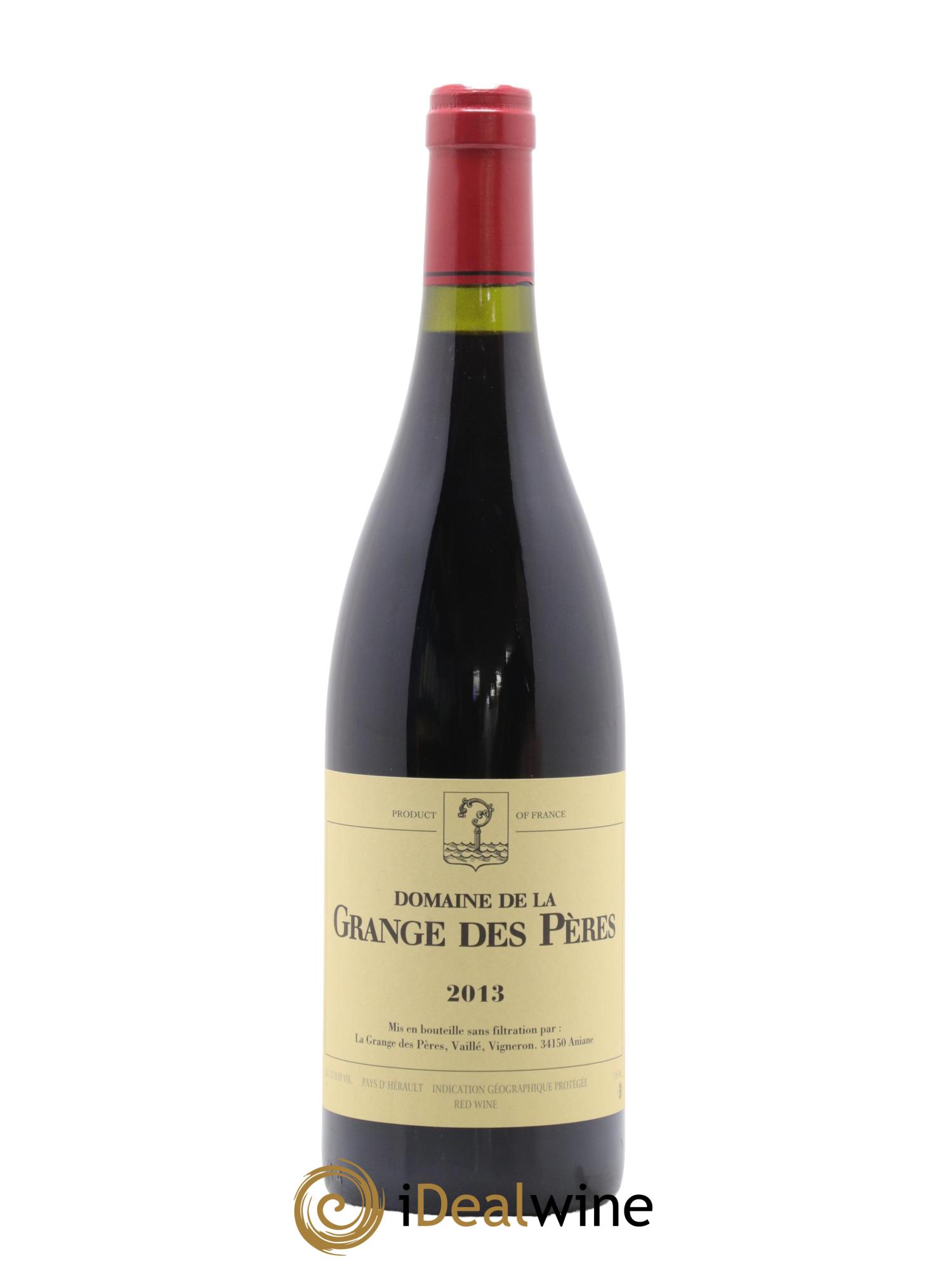 Pays d'Hérault Grange des Pères Laurent Vaillé 2013 - Lot de 1 bouteille - 0