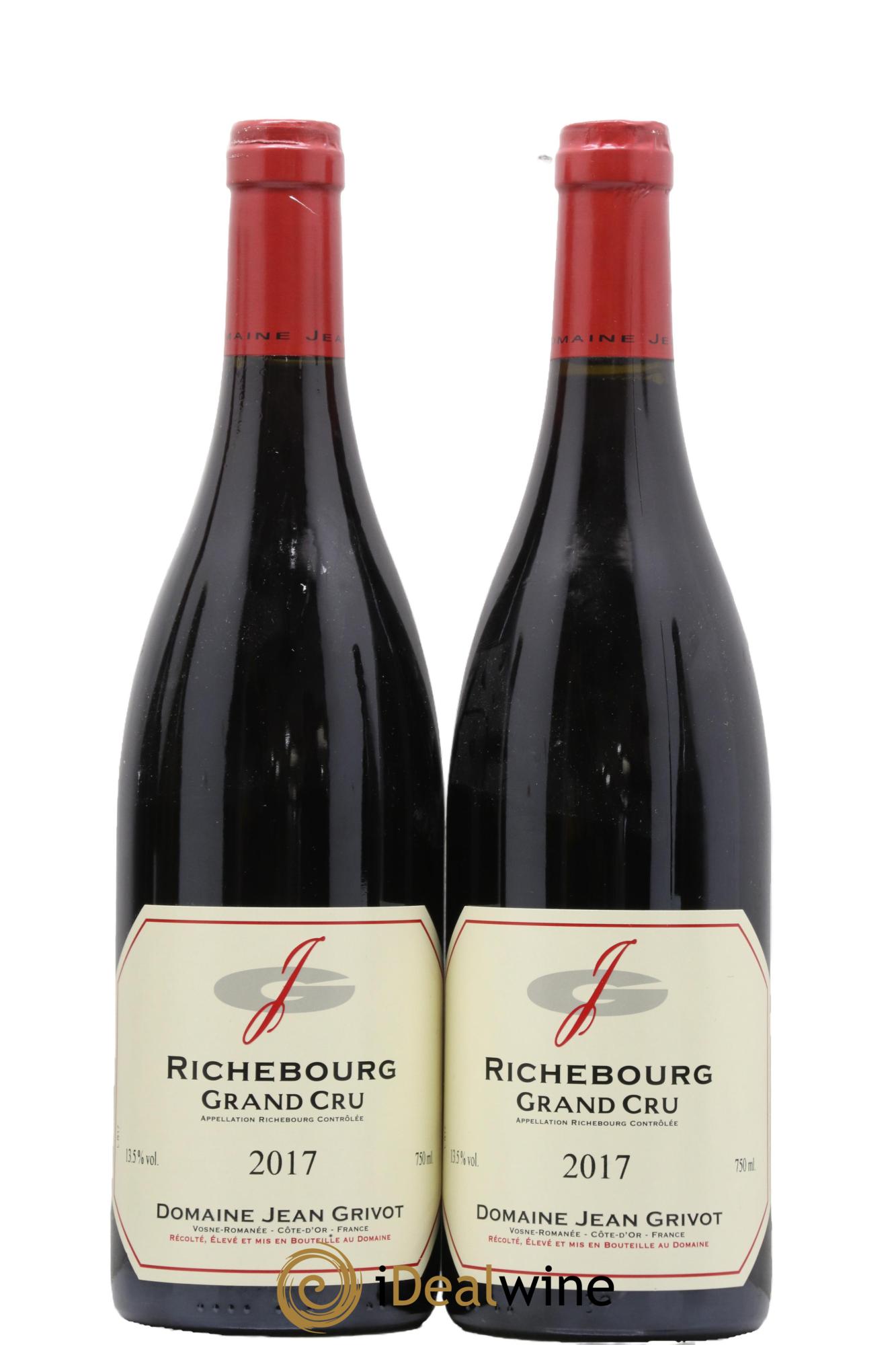 Richebourg Grand Cru Jean Grivot 2017 - Lot de 2 bouteilles - 0