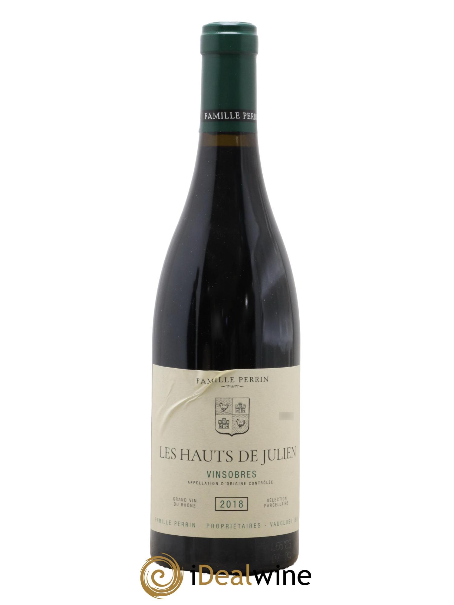 Vinsobres Les Hauts de Julien Vignobles Perrin 2018 - Lot de 1 bouteille - 0