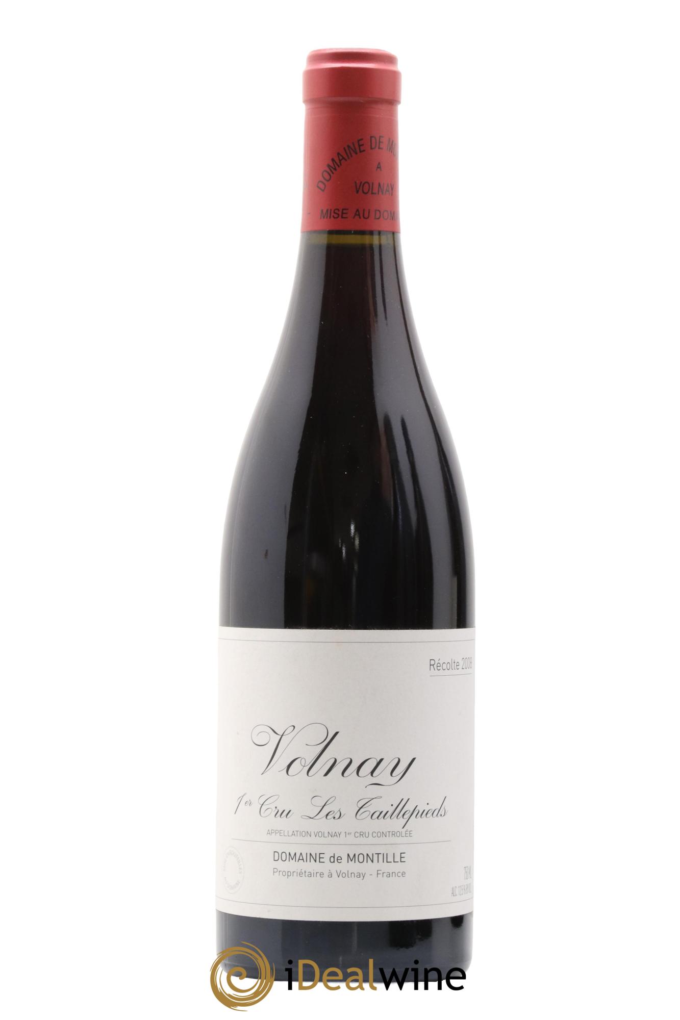 Volnay 1er Cru Les Taillepieds De Montille (Domaine) 2008 - Lot de 1 bouteille - 0